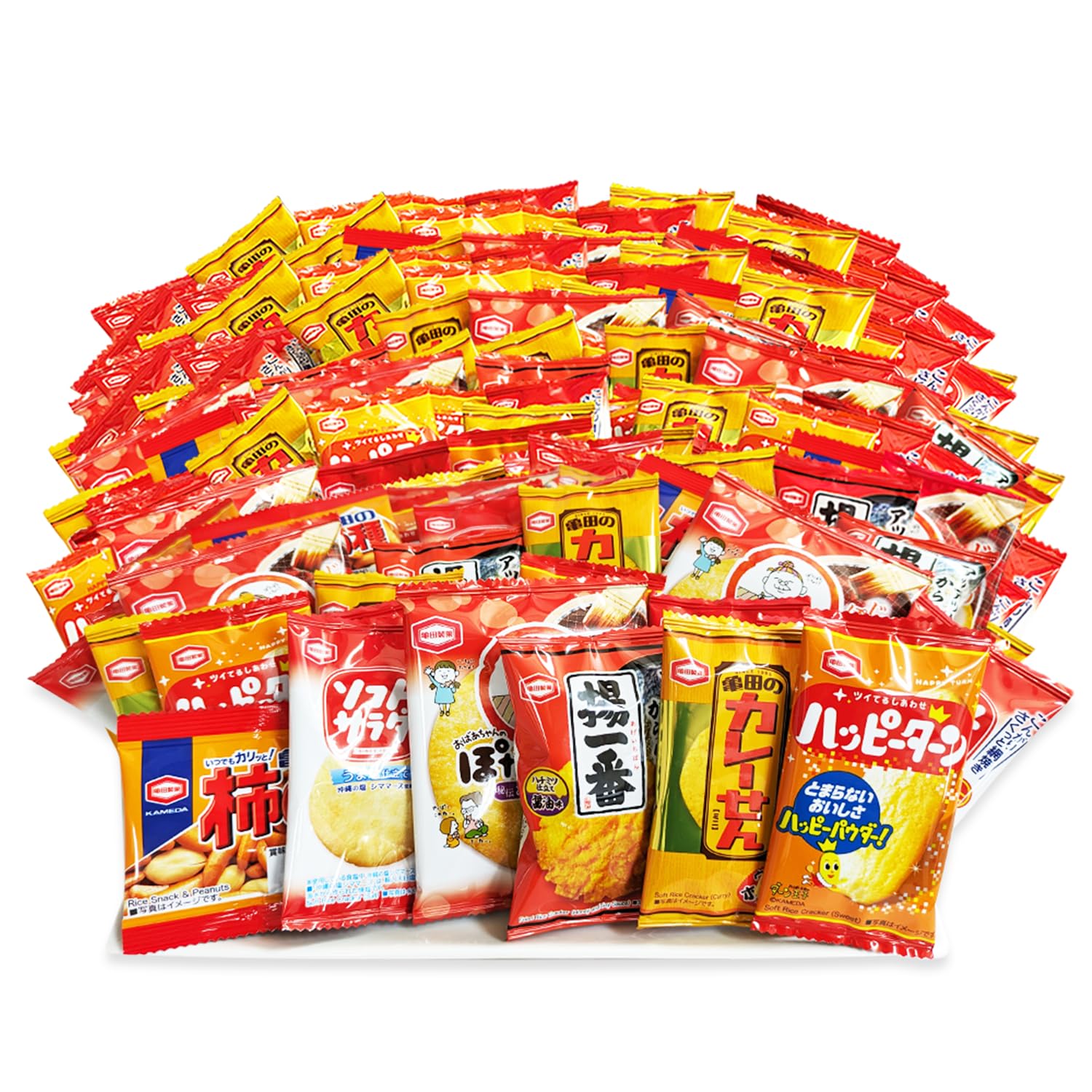 ミニ せんべい 個包装 6種 B 100個 詰め合わせ アソート セット
