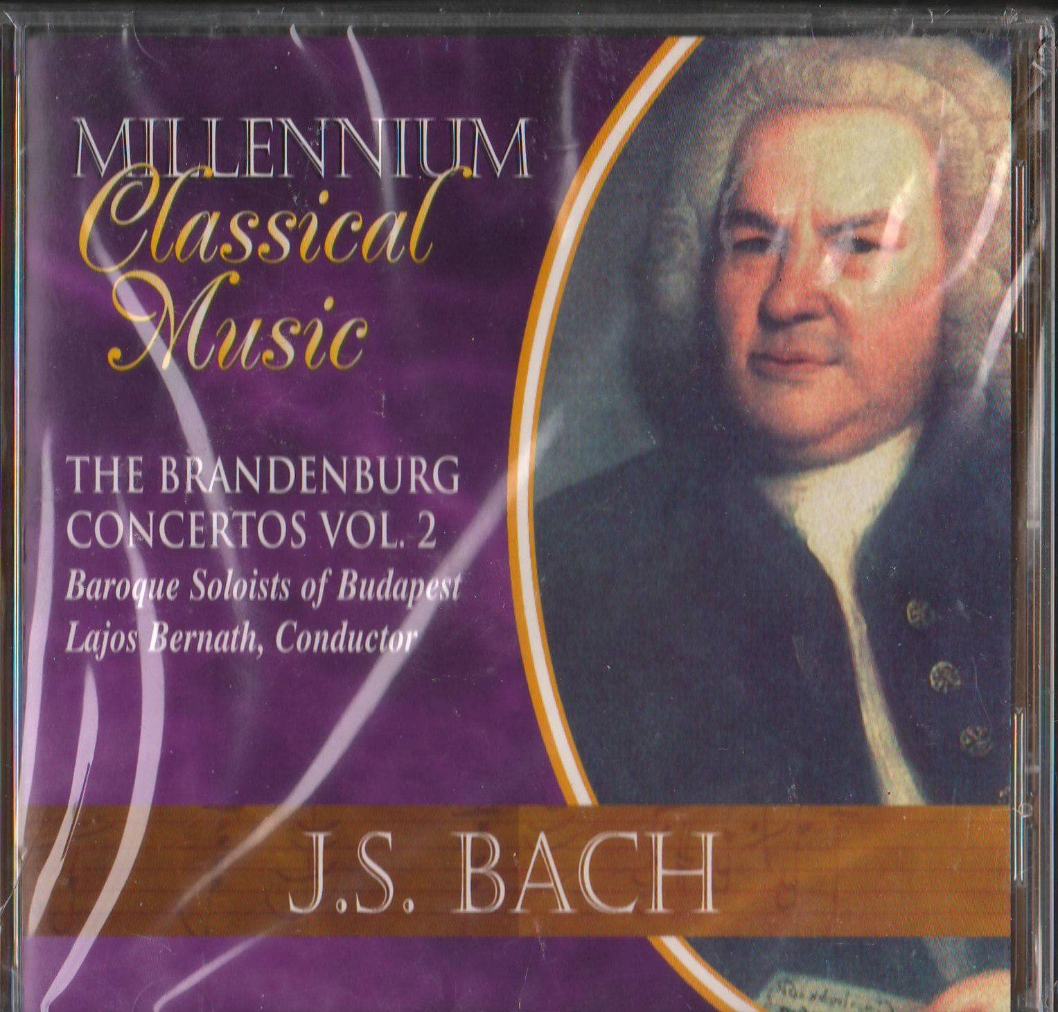 J.S. Bach - The Brandenburg Concertos Vol. 2 / Baroque Soloists of Budapest, Lajos Bernath, Conductor / Millennium [Audio CD] [Audio CD] [Audio CD] [Audio CD]