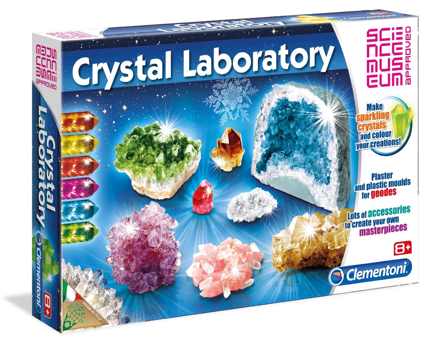 Clementoni - 61822 - Science Museum - Crystal Laboratory