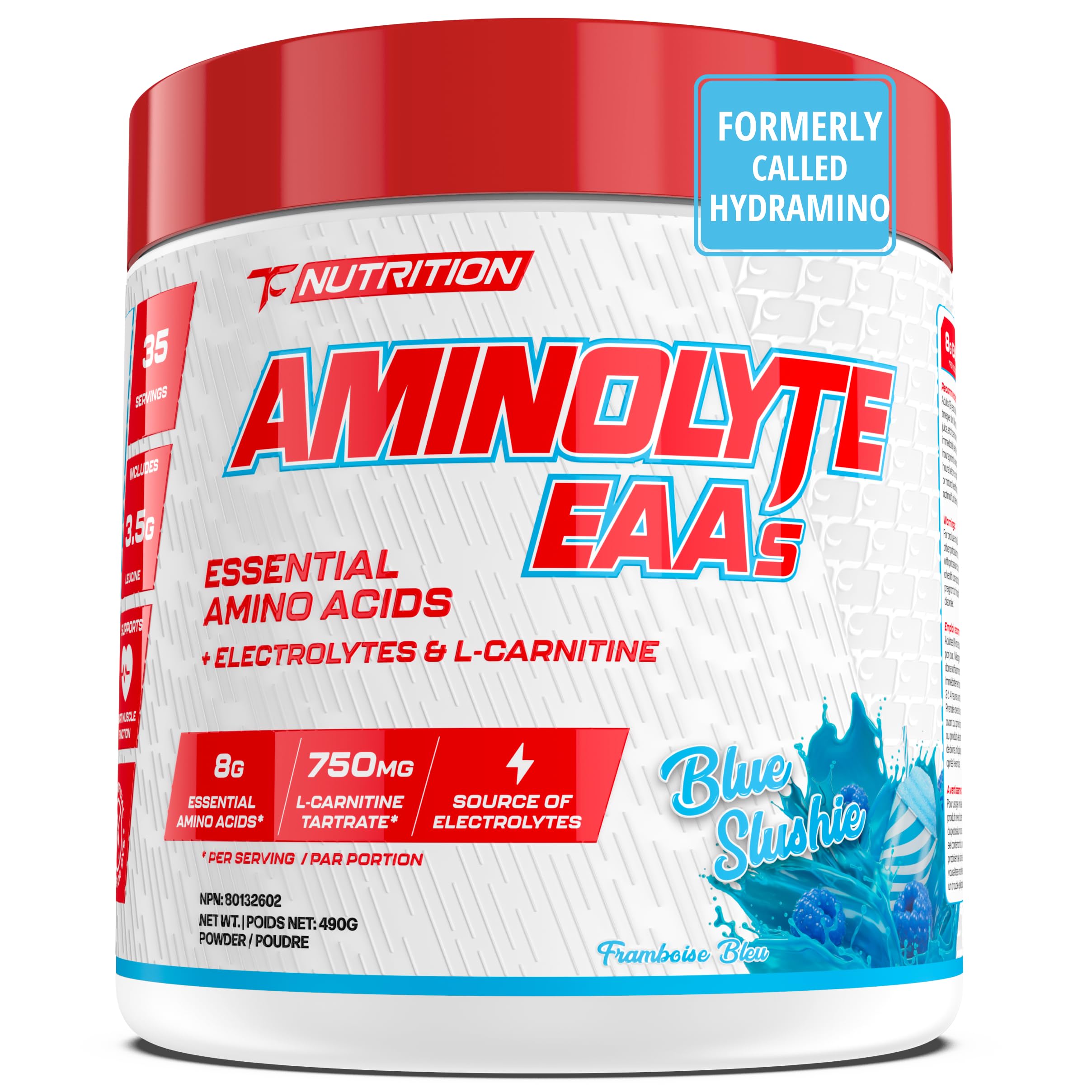 アルファアミノ パフォーマンスBCAA EAAフルーツポンチ、アイシーブルーラズ AminoLyte EAA + BCAA Powder - 35 Servings - Essential Amino Acids