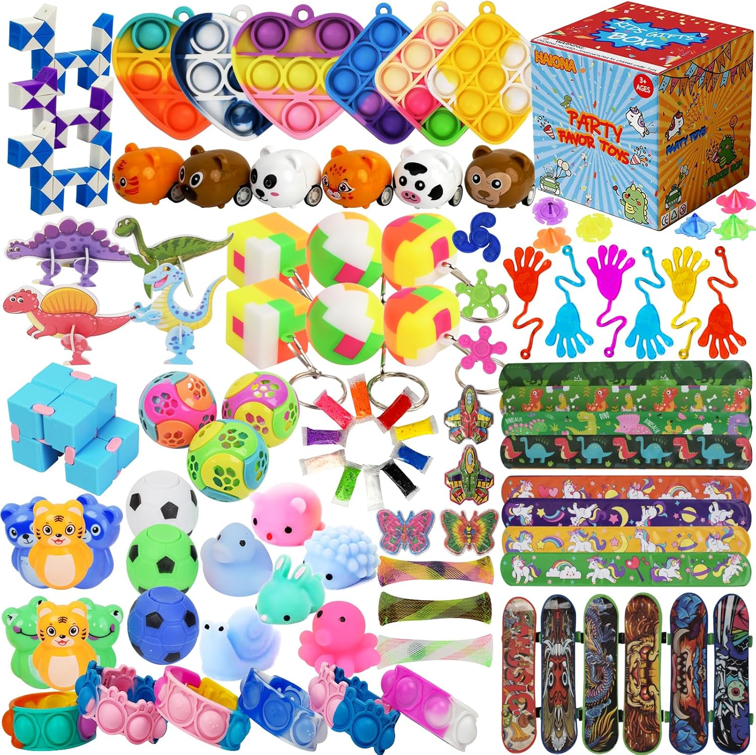100PCS Party Favors for Kids Goodie Bags Goody Bag Stuffers