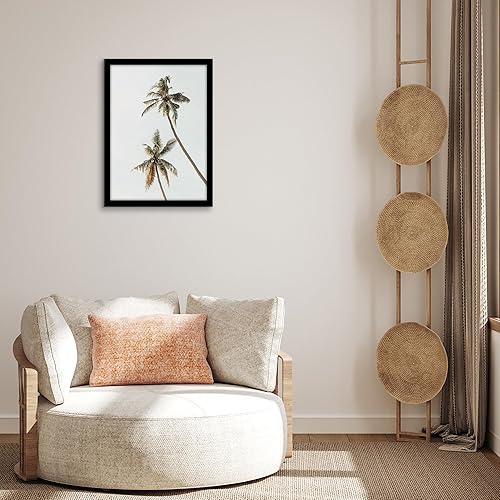 Vista 1070 de Americanflat - Marco para póster de 71 x 74 cm con plexiglás pulido, portarretratos negro de madera industrializada, Epic Collection, marco ancho