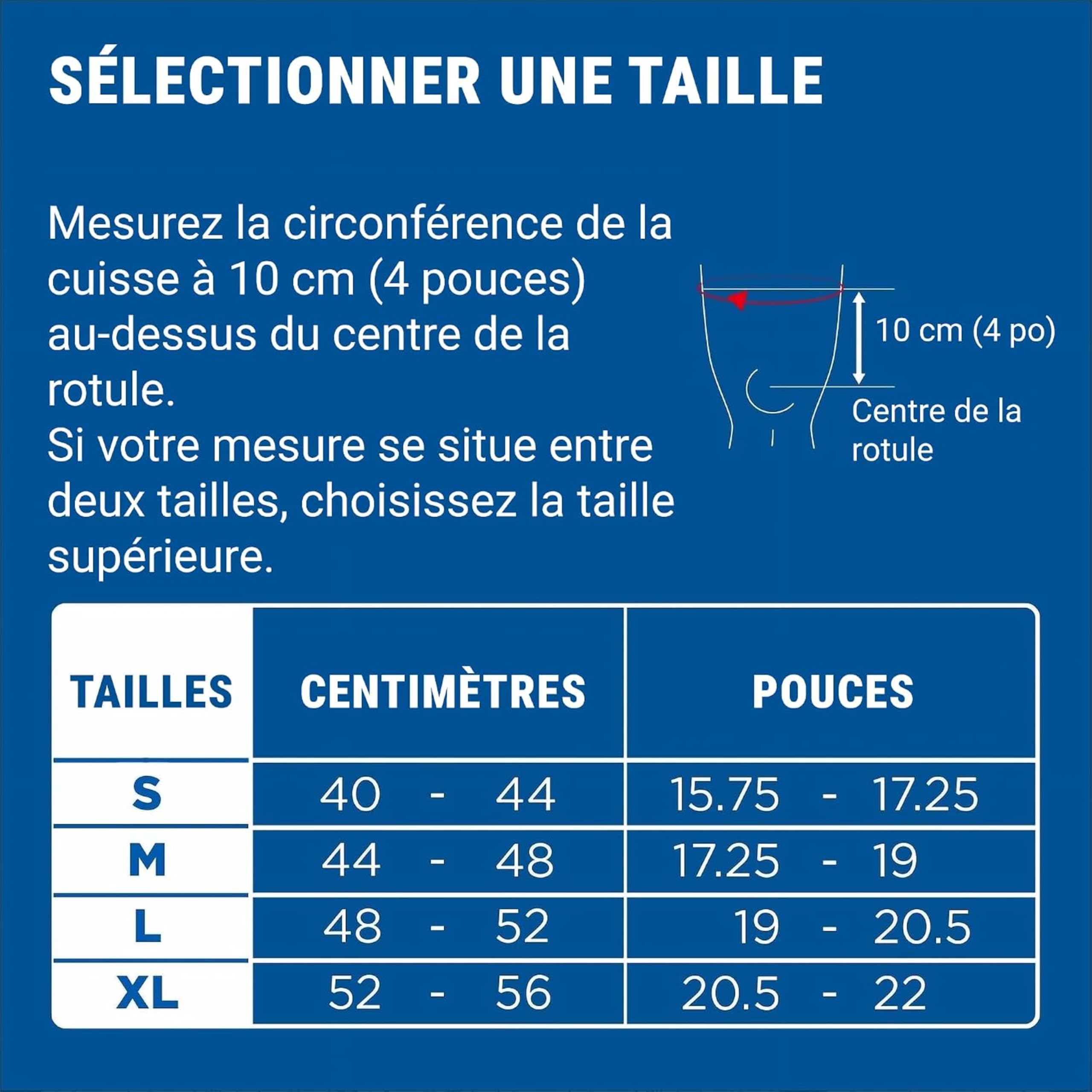 Zamst EK-5 Genouillère de sport à compression ajustable - Genouillère avec stabilisation latérale pour hommes et femmes, pour un soutien général du genou et soulagement de la douleur - Taille L