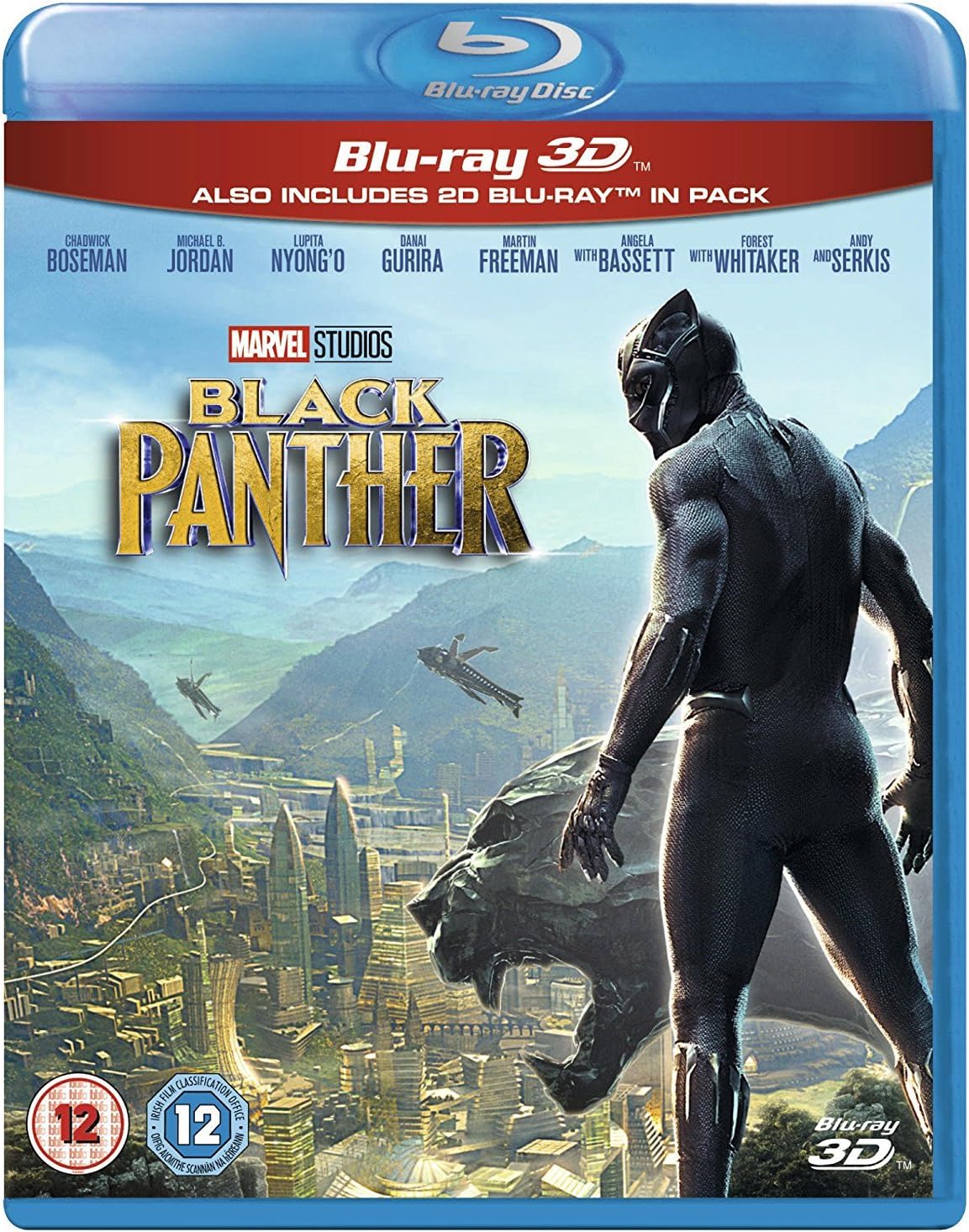 BLACK PANTHER 3D BD