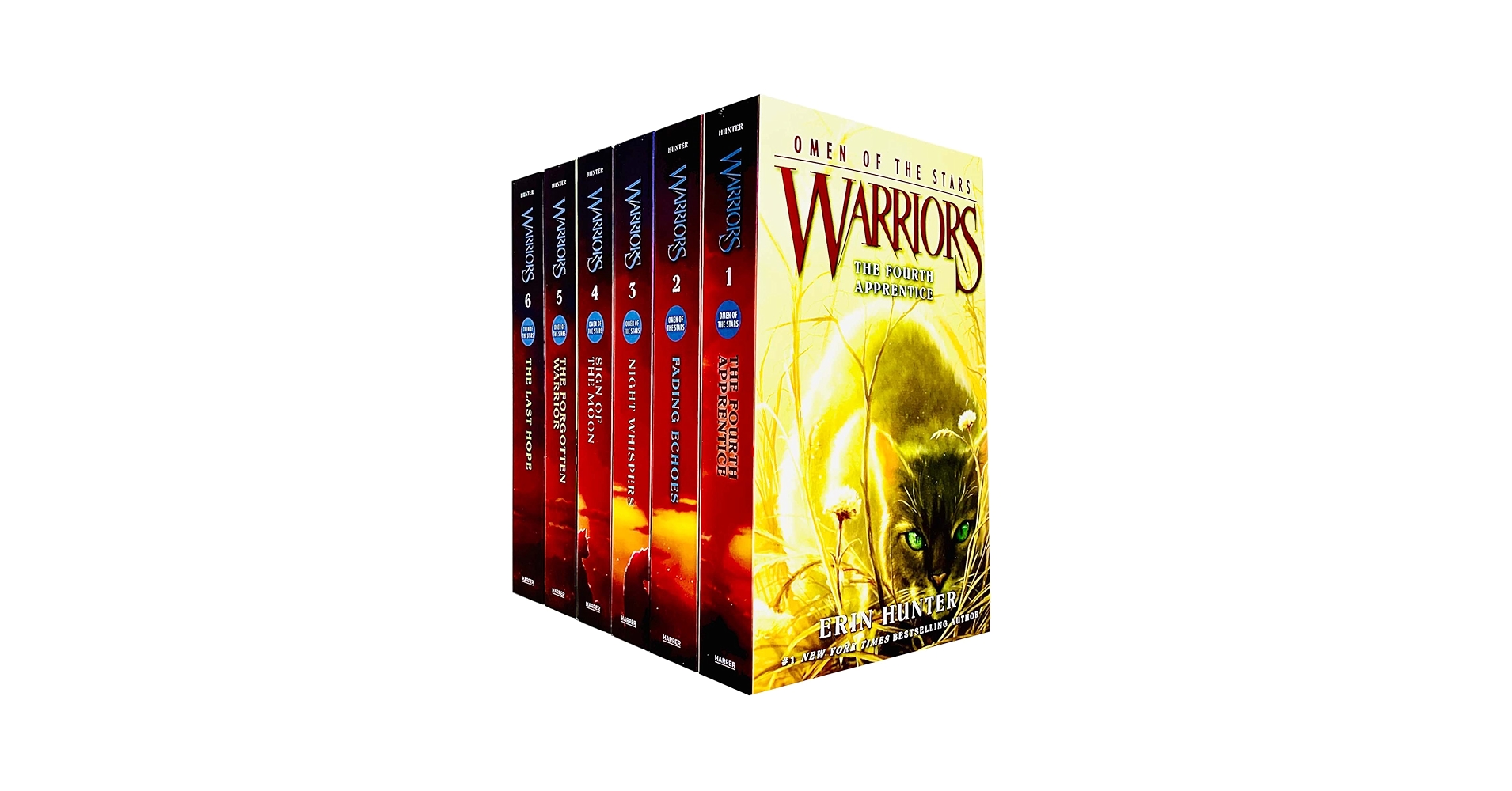 Warriors: Omen of the Stars 6巻セット Warriors: Omen of the Stars Box Set: Volumes 1 to 6: Hunter