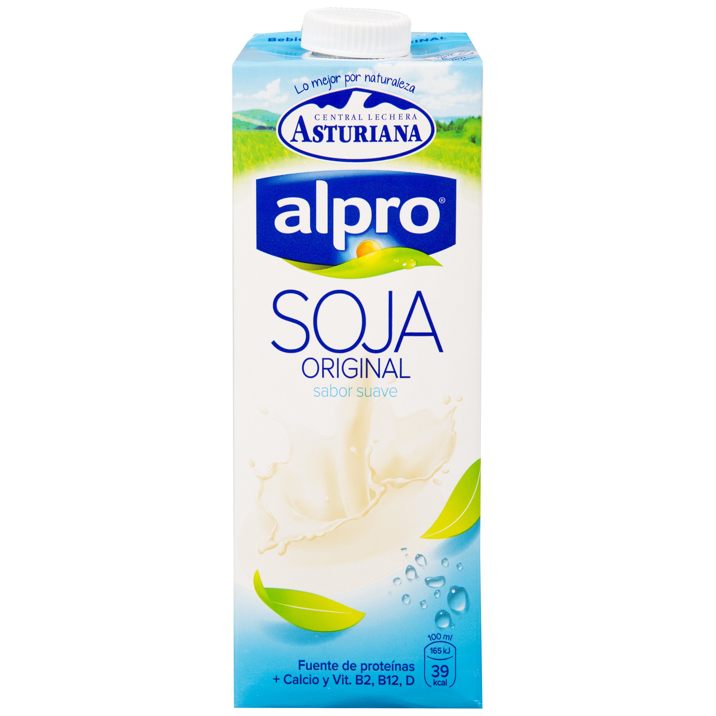 Alpro Central Lechera Asturiana Sojagetränk, 6 x 1000 m