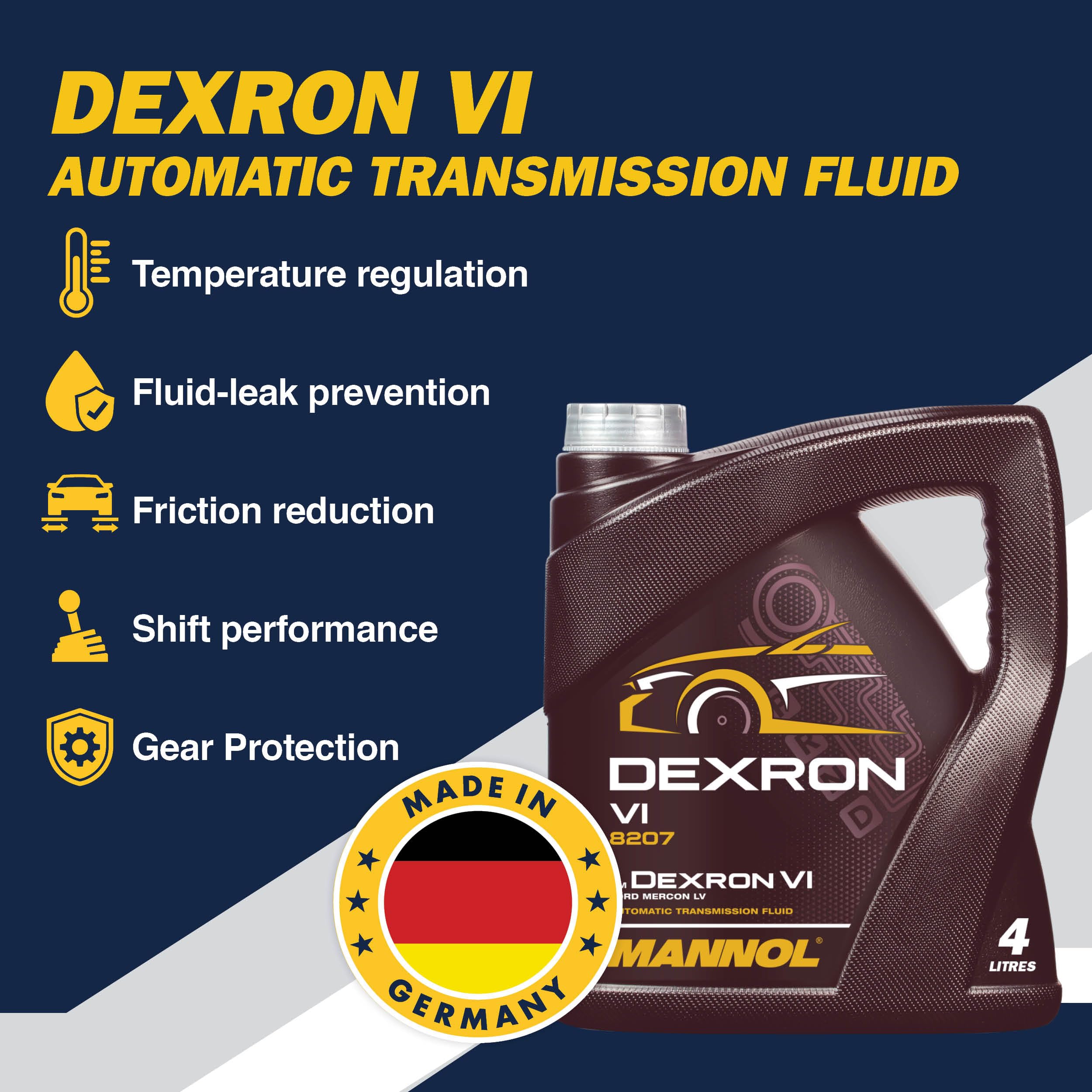 MANNOL 8207 ATF Dexron VI 4L