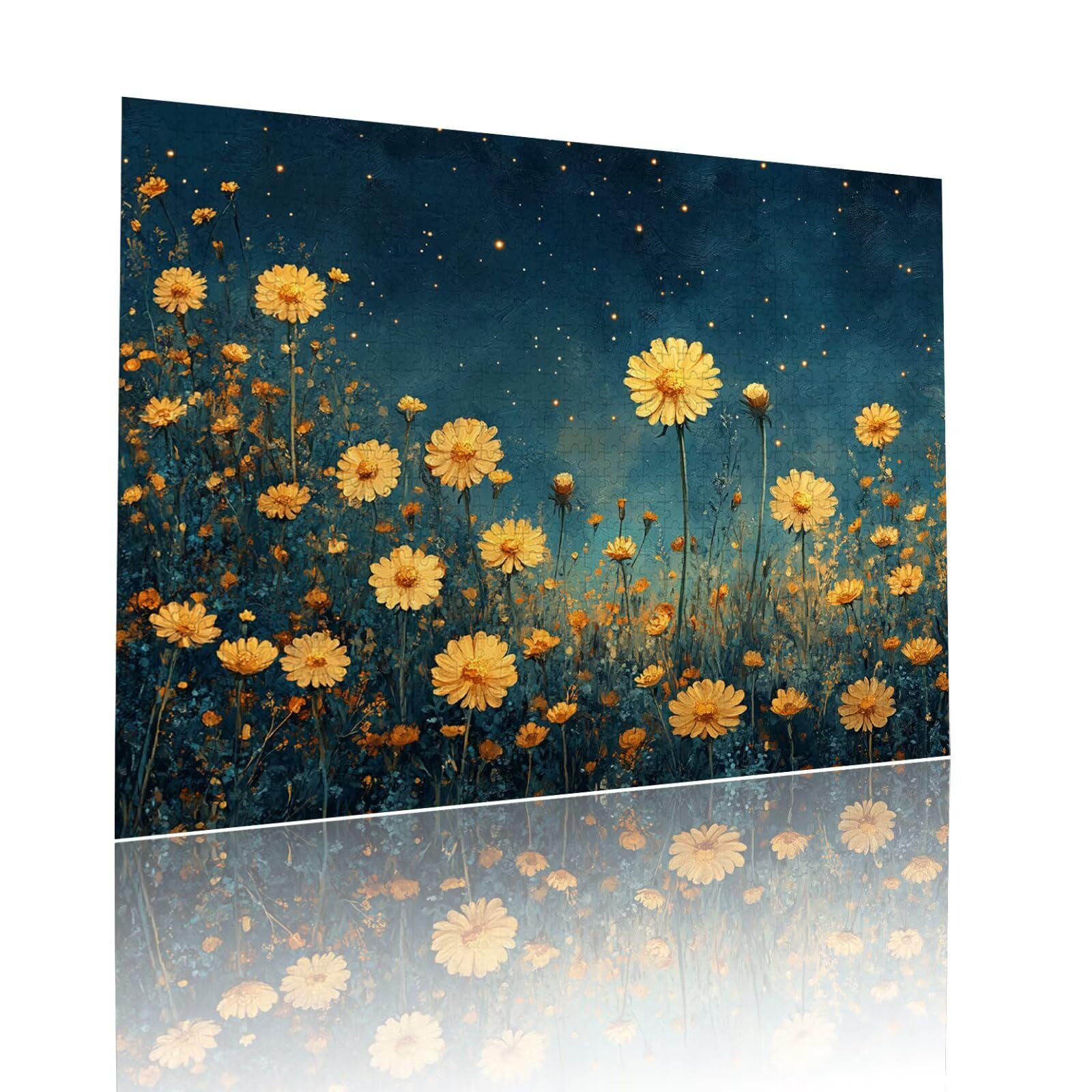 Blume Puzzle für Erwachsene Kinder Anspruchsvoll 5000 Teile Impossible Klassische Puzzles Schwer Anlage ab 8 9 10 Jahre Mädchen Jungen Jigsaw Kunst Educa,für Dekoration und Geschenke 105x156cm t-345