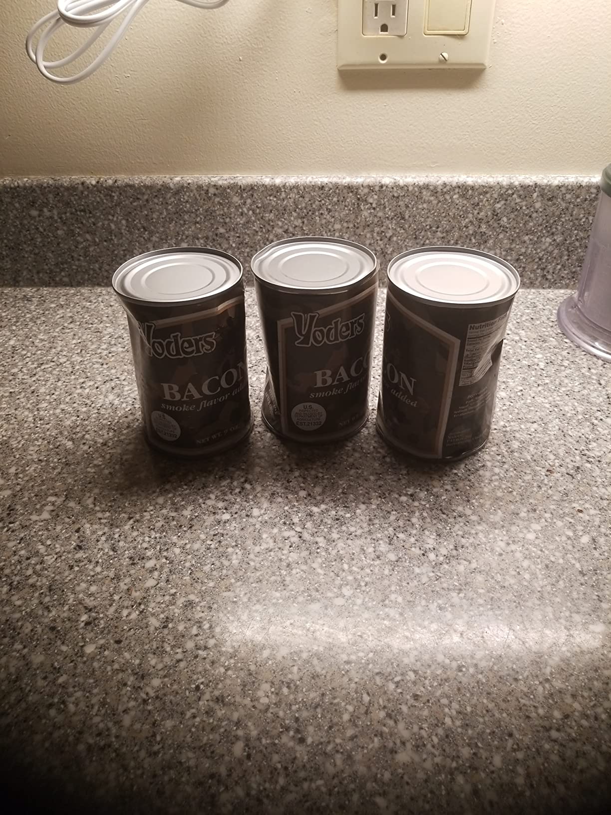 Amazon.com : Yoder's Real Canned Bacon (3 Cans) : Canned And Packaged ...