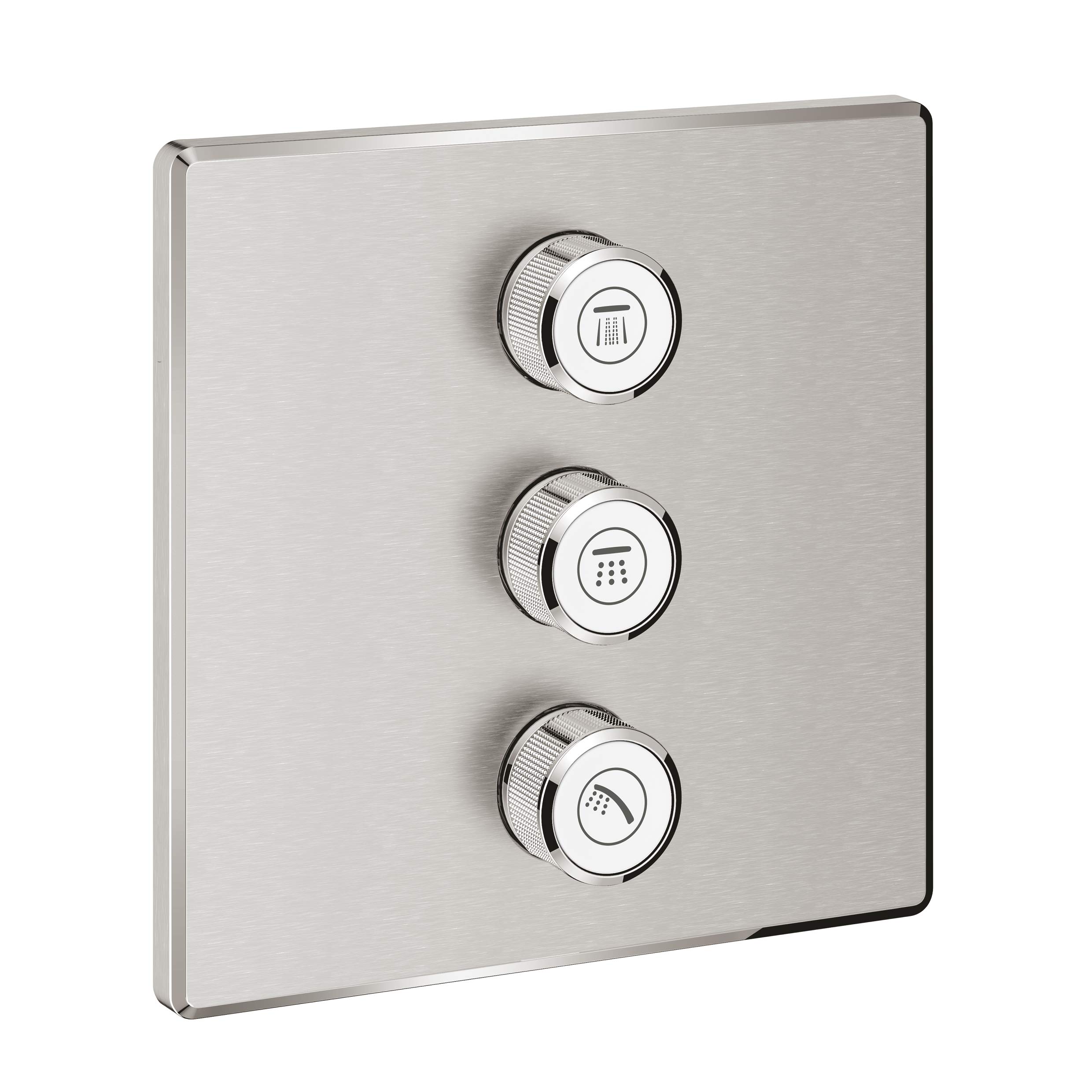 Grohe 29127DC0 Grohtherm SmartControl Triple Volume Control Trim, Supersteel NEW
