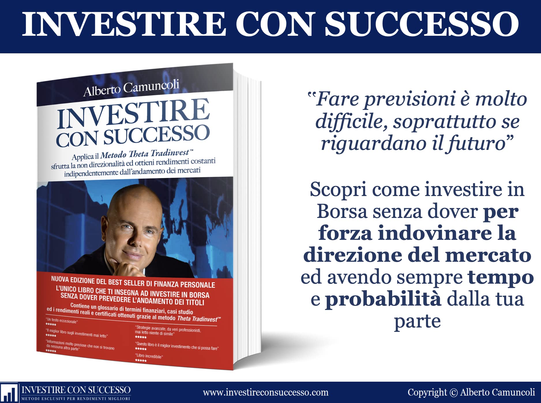 Investire con successo - Applica il metodo Theta Tradinvest™ ed ottieni rendimenti migliori in ogni fase di mercato.