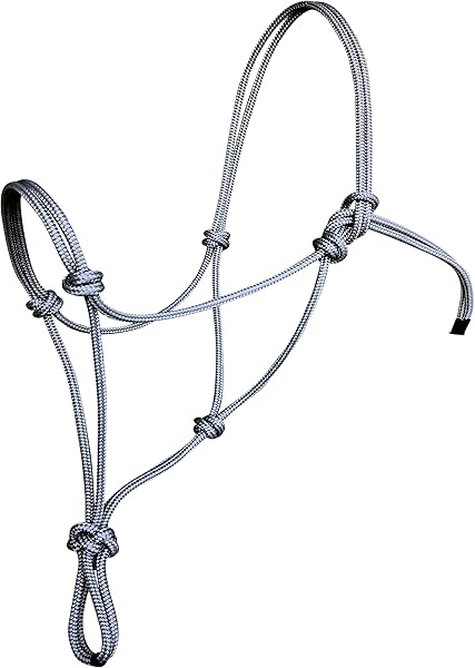 Parelli Training Natural Rope Headcollar in 11 Sizes - Miniature Foal Shetland Weaning Pony Cob Arabian Full Horse Extra Full and Draft - 1
