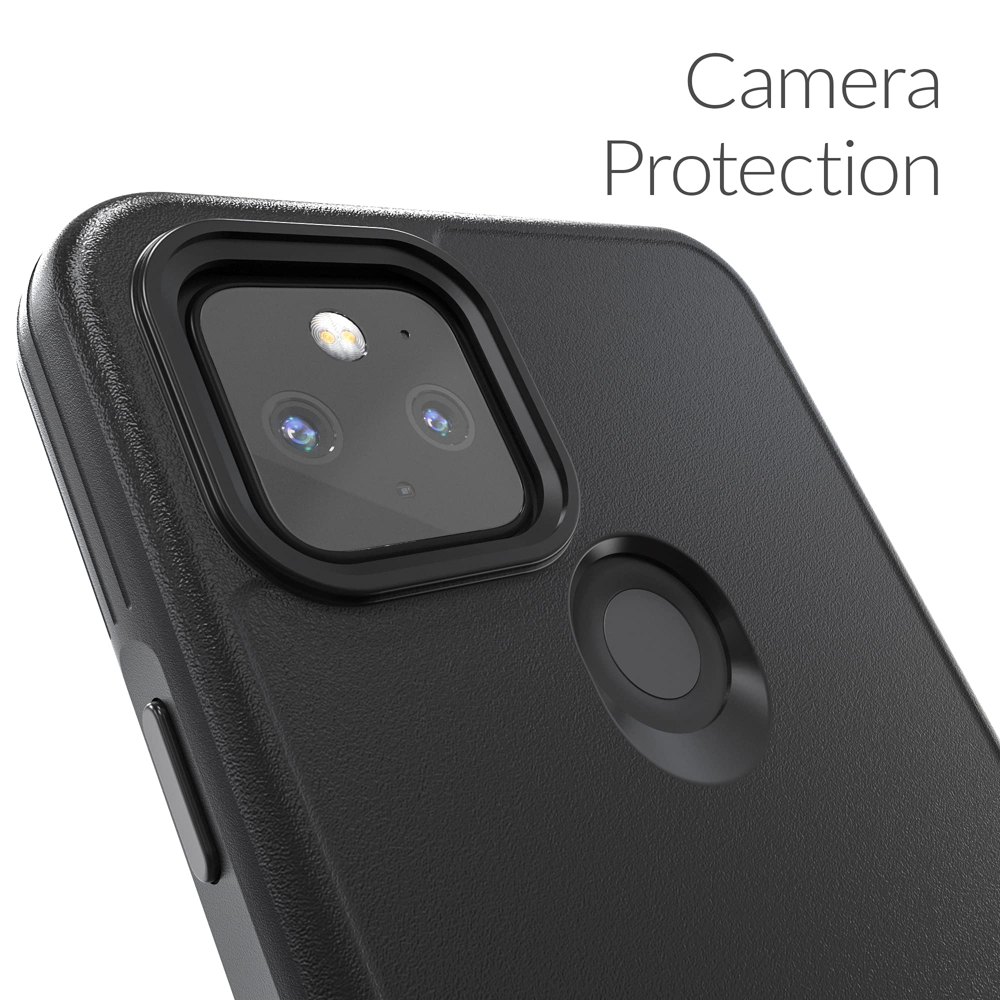 Crave Slim Guard for Pixel 5a Case, Shockproof Case for Google Pixel 5a 5G - Black