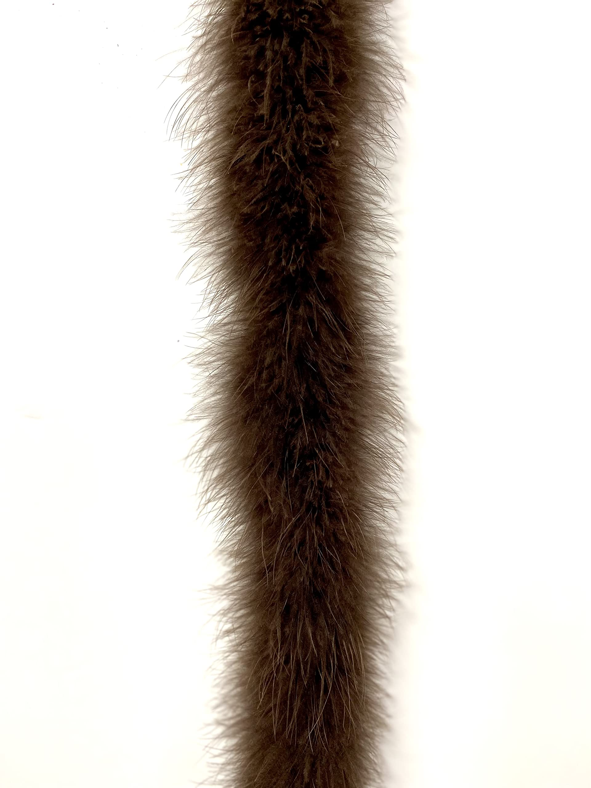 Brown 22 Gram Marabou Feather Boa 6 Feet Long for Halloween Costume Craft Wedding Design DIY