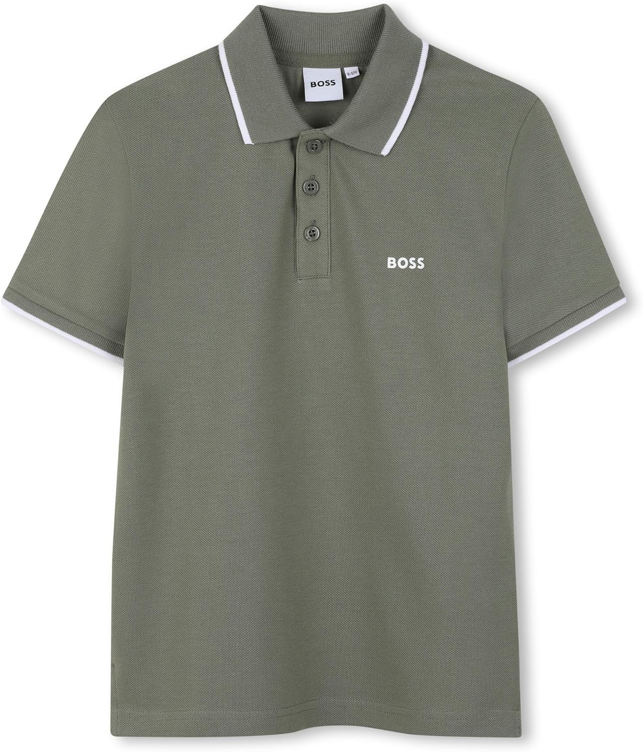 BOSS Boys' Boys Short Sleeve Polo Kids Short Sleeve Cotton Classic Fit Polo