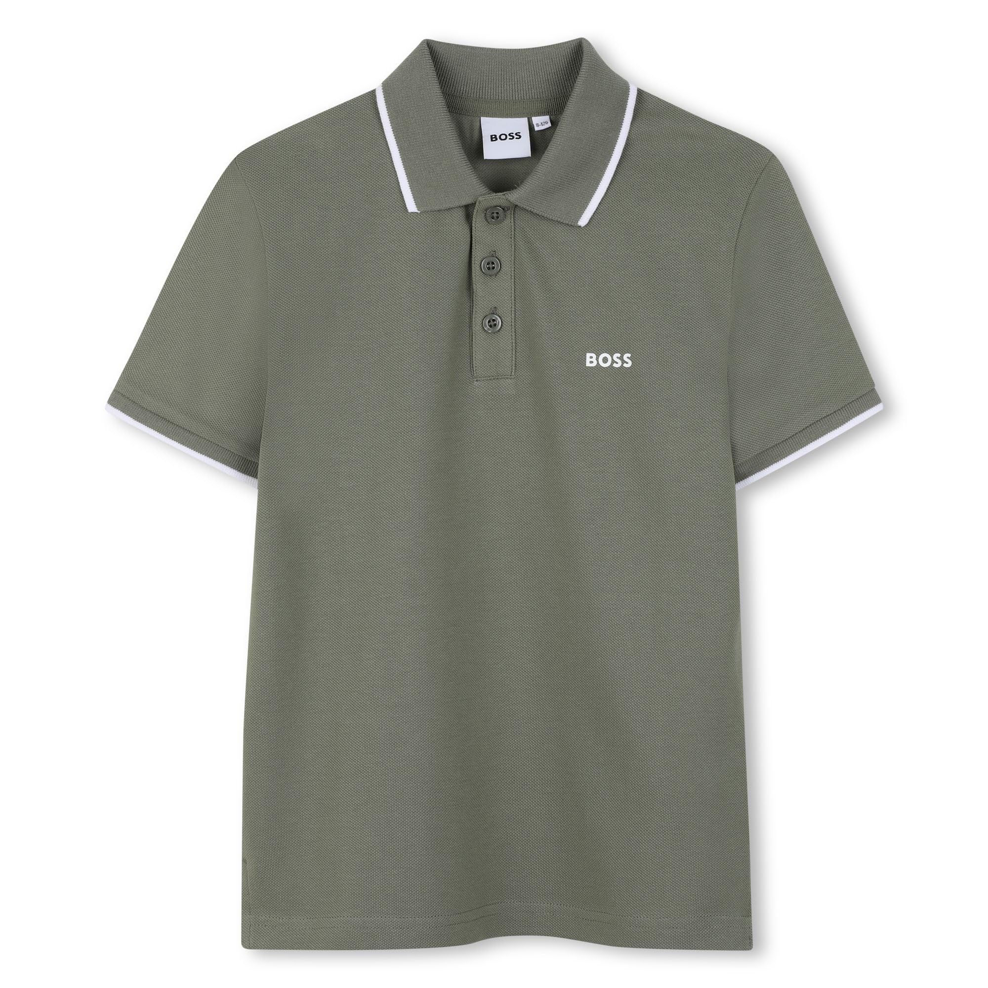BOSS Koszulka polo z małym logo