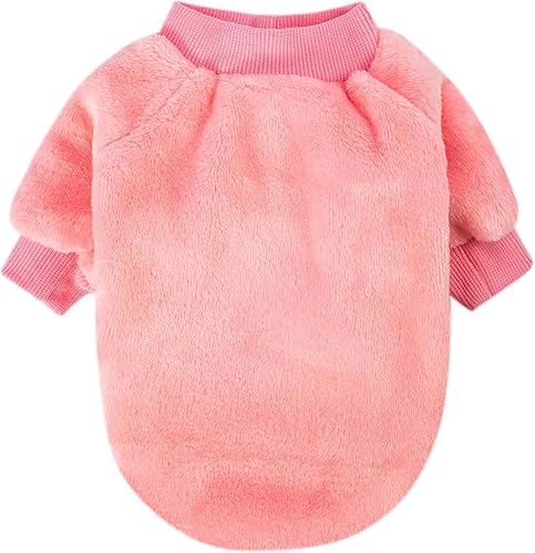 Miniatura 8 de Algudbilt Suéteres para perros, paquete de 3 unidades, ropa para perros pequeños, niños, niñas, XS, camisas de perrito y gato, ropa de invierno,