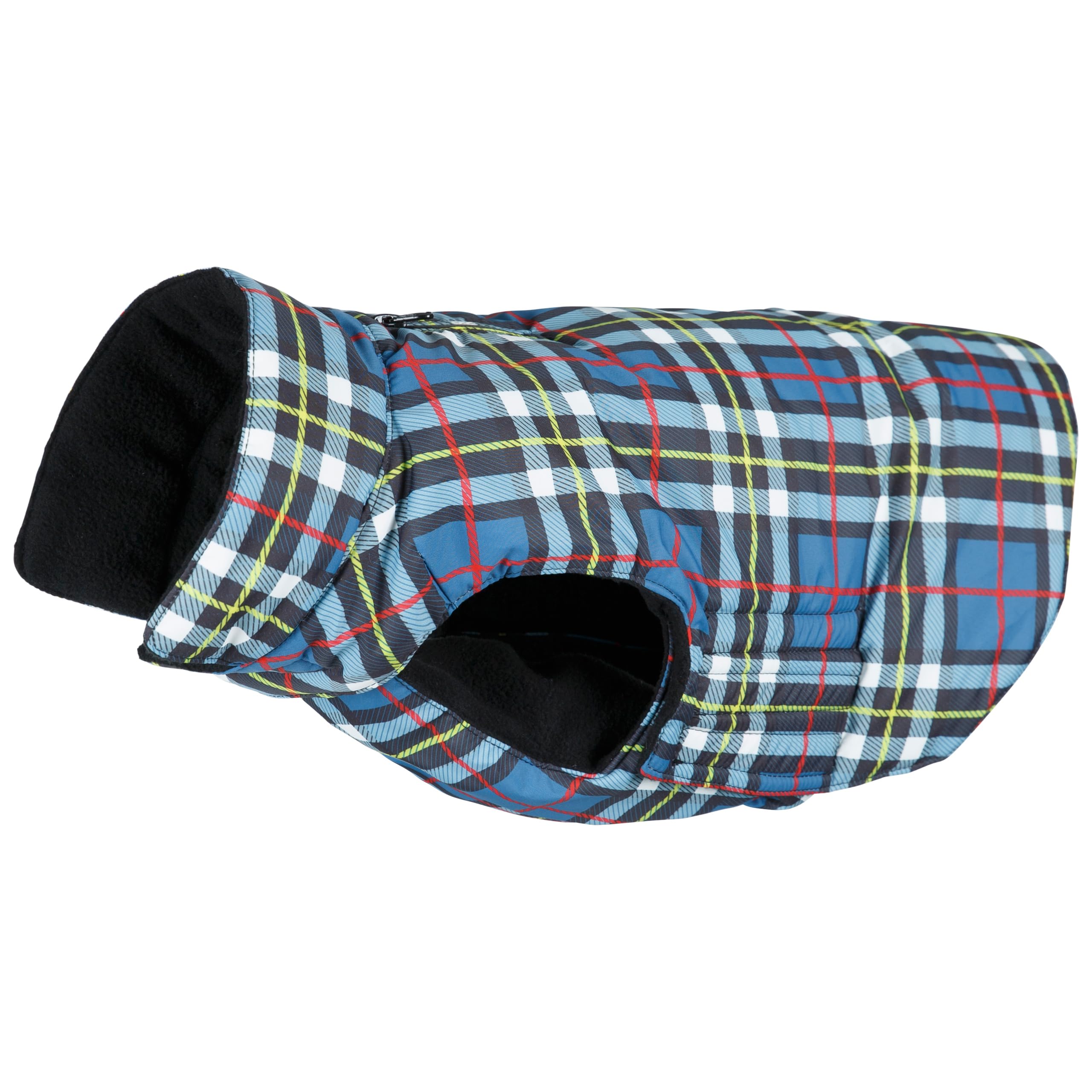 Trespass Manteau de Pluie imprimé pour Chien Charly Motif Tartan Taille M
