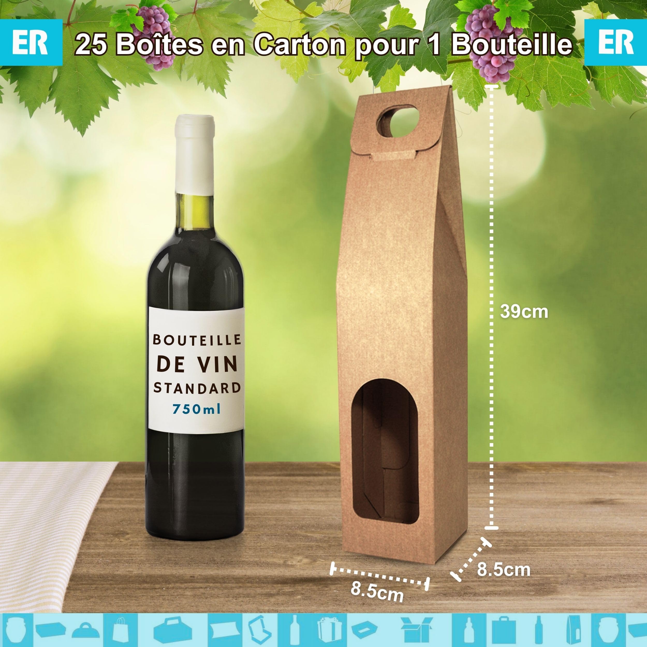Bouteille d'eau portable courge de vin décoration maison cadeau d