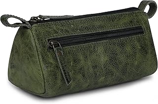 Bolsa de cosméticos de cuero para mujeres y h...
