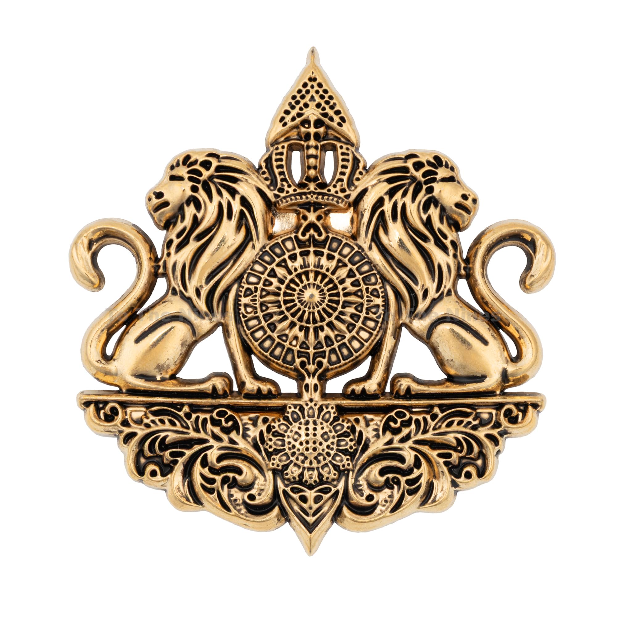 Lion Pair Brooch for Men