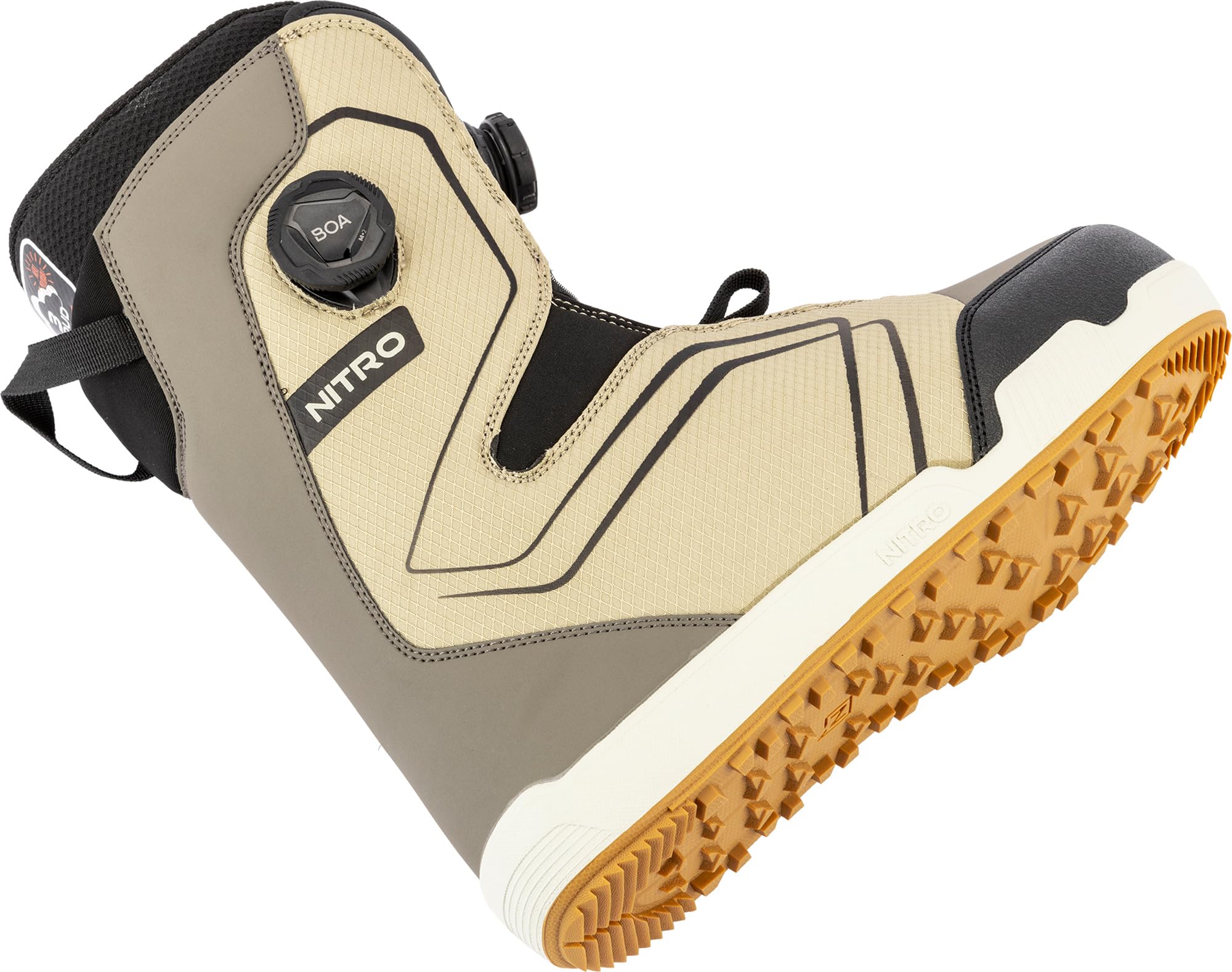 Nitro Sentinel Boa Boot, Barca da Snowboard Uomo, Deserto, MP 29.0 // EU 44 // US Men´s 11