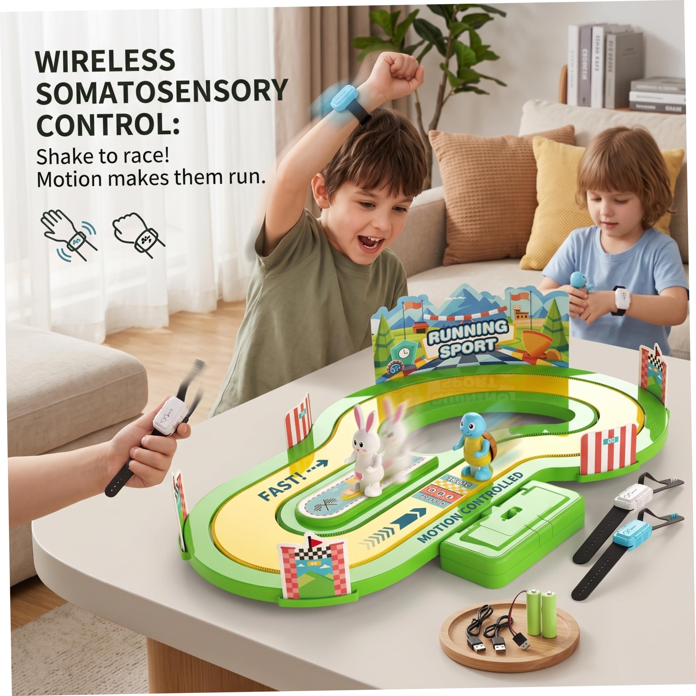 Gioco di sport in esecuzione per bambini Giocattoli di apprendimento per bambini con movimento wireless Stile 1