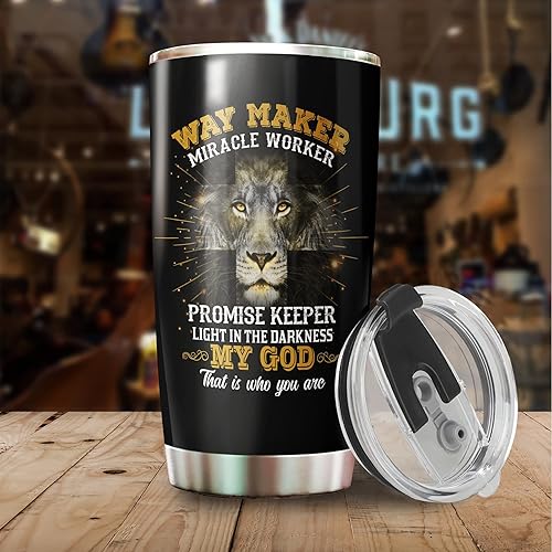 Miniatura 3 de Vaso cristiano  Regalos para cristianos en Navidad, cumpleaños  Vasos religiosos  Taza cristiana  Regalos cristianos para hombres y mujeres  Taza de