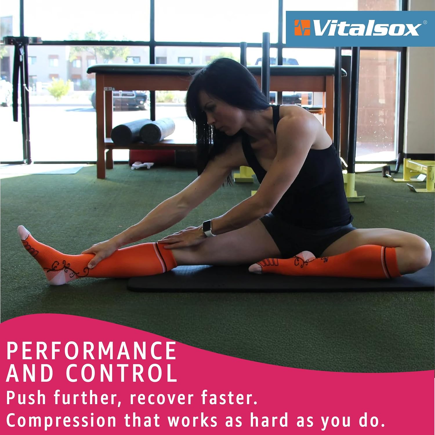 Eurosock womens Performance Compression Socks - Image 6