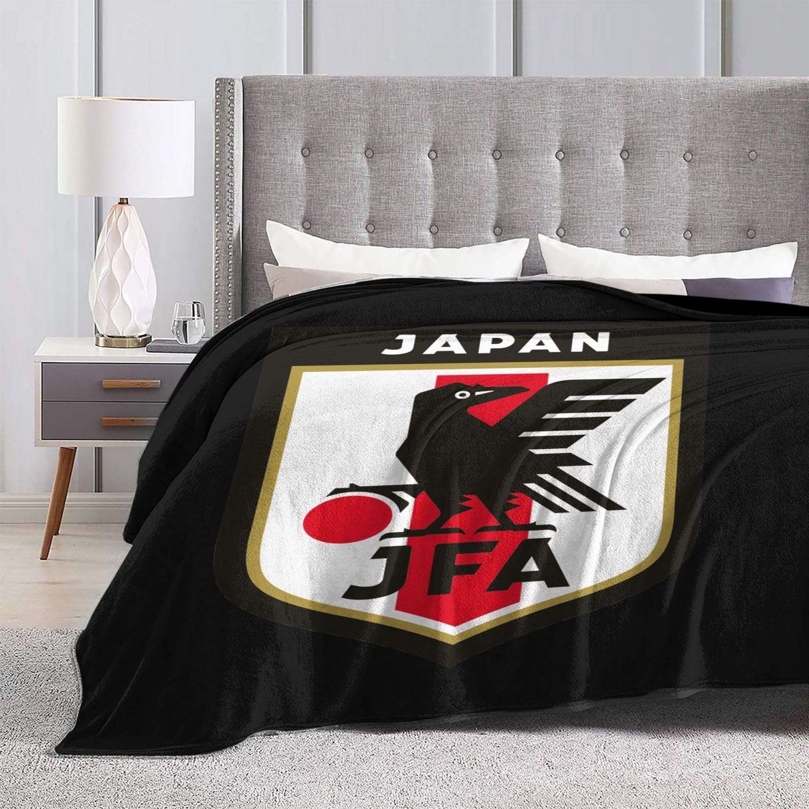 Amazon｜毛布 ブランケット 日本サッカー協会 JFA タオルケット 掛け 