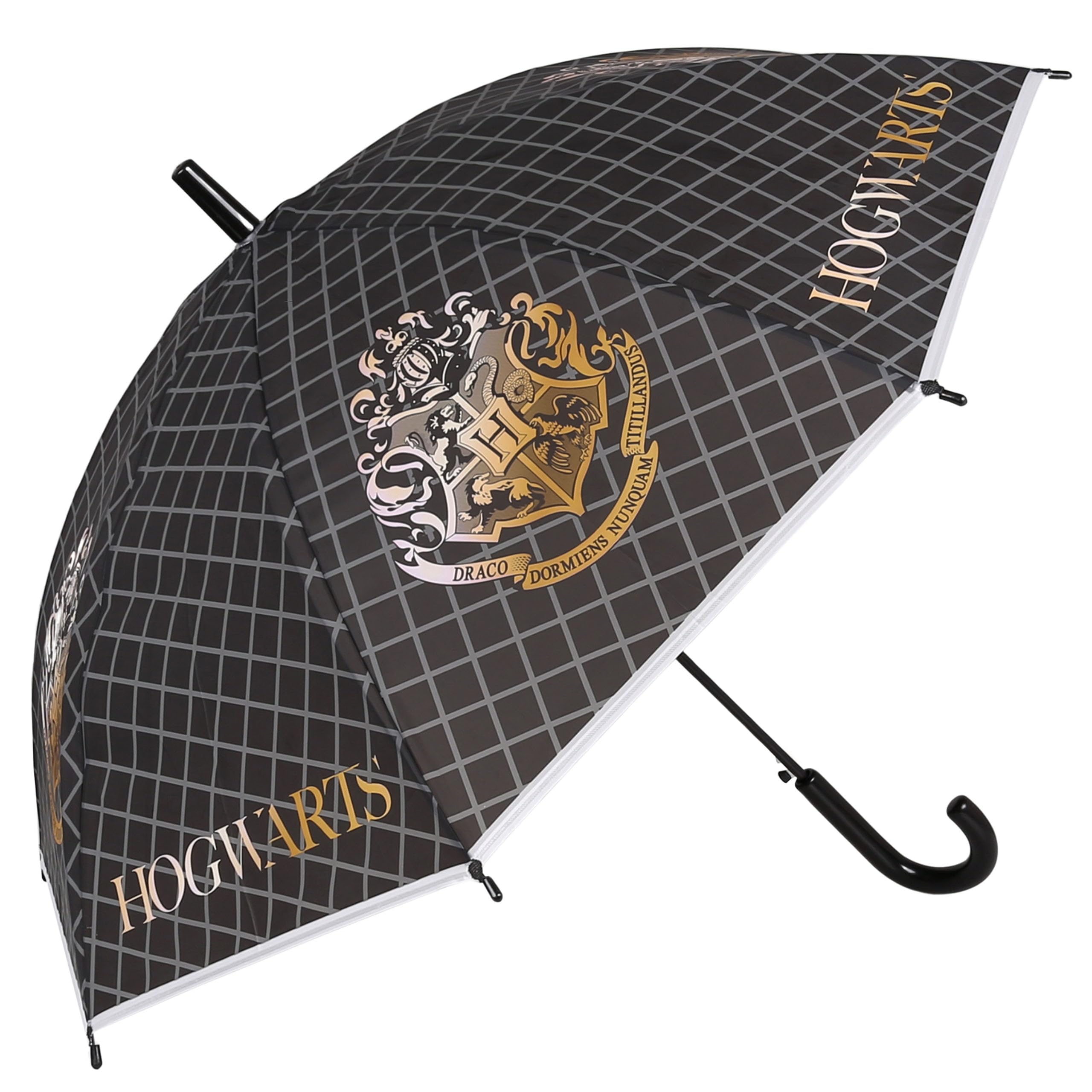 sarcia.eu Harry Potter Hogwarts Black folding automatic umbrella, for a boy
