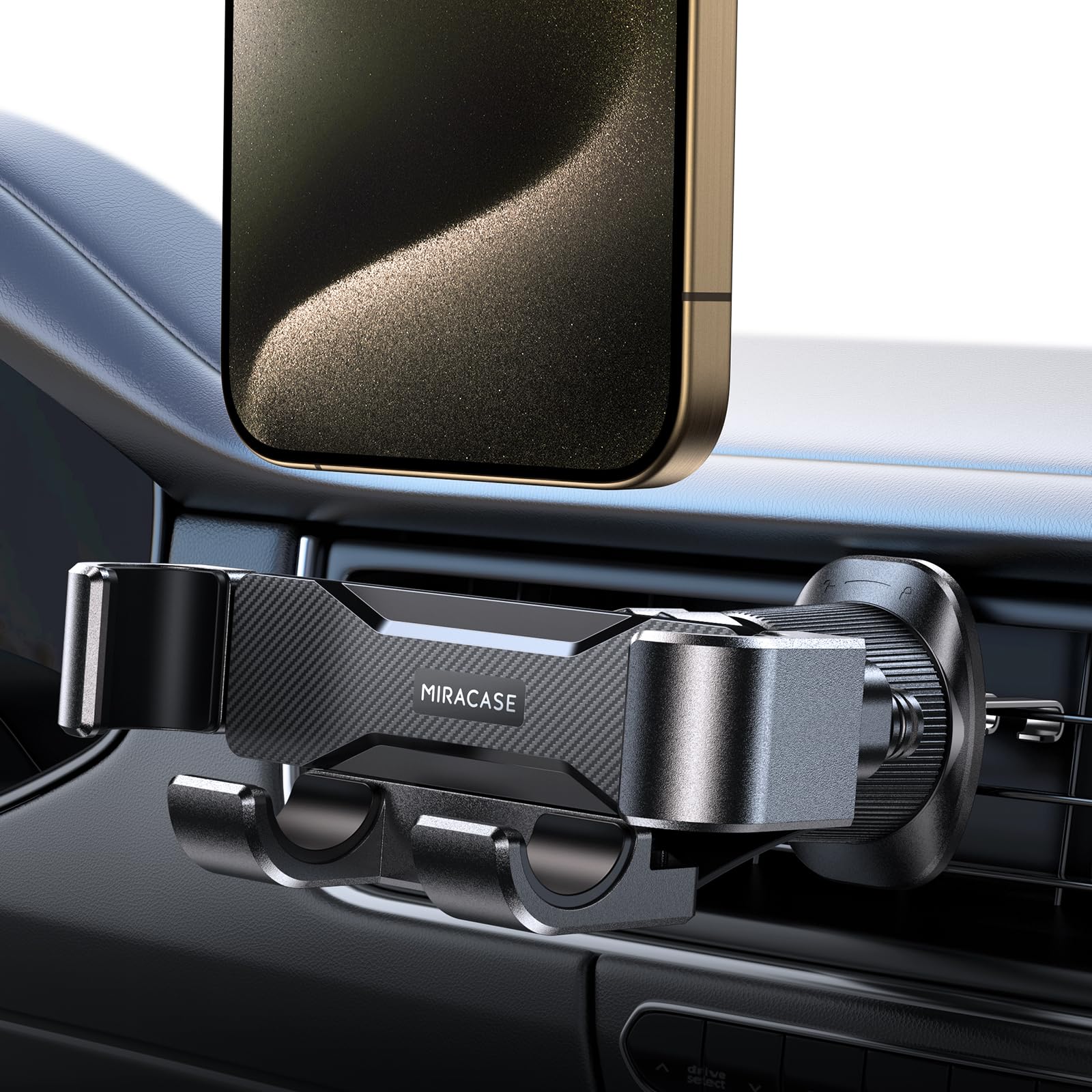 Miracase Handyhalterung Auto Lüftung[2024 Hochstabile Doppel-Stahlhaken] Schwerk