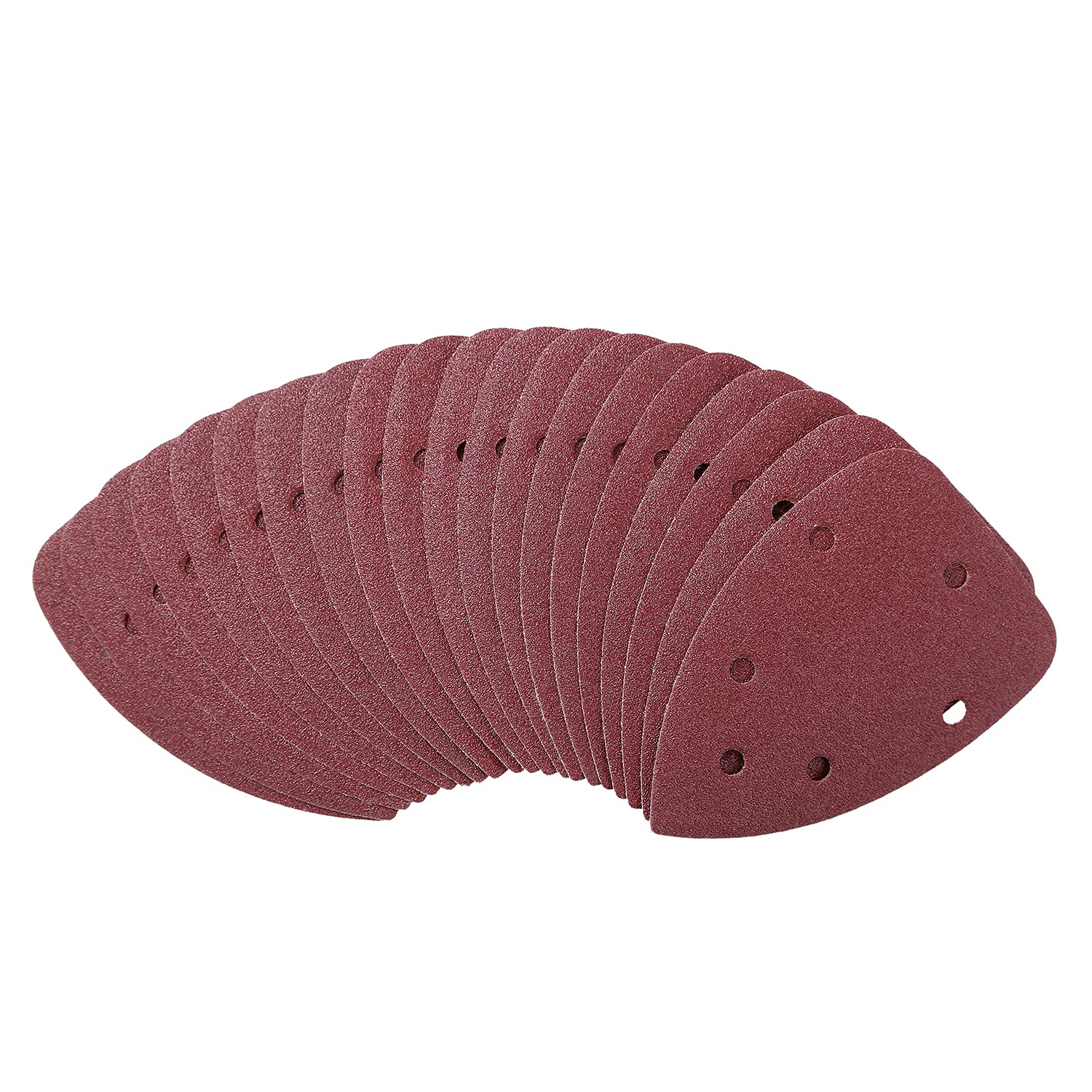 Ponceuse Vibrante 200W KATSU 15500RPM Ponceuse de Détail électrique avec Système de Dépoussiérage et 20 Pièces Papiers Abrasif, pour Le Ponçage, Le Polissage 100174