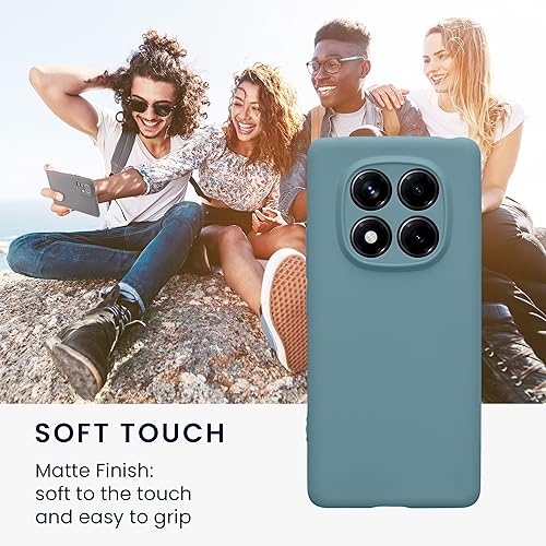 Vista 895 de kwmobile Funda compatible con Xiaomi Redmi Note 11 / Note 11S - Funda protectora de silicona TPU suave y delgada - Azul Báltico Azul (Baltic Blue)