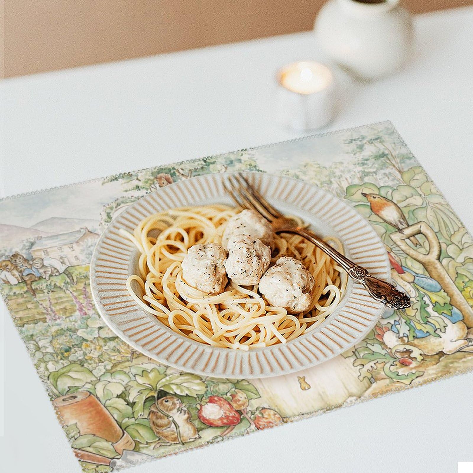 Amazon｜ピーターラビット ランチョンマット 6枚セット食卓マット