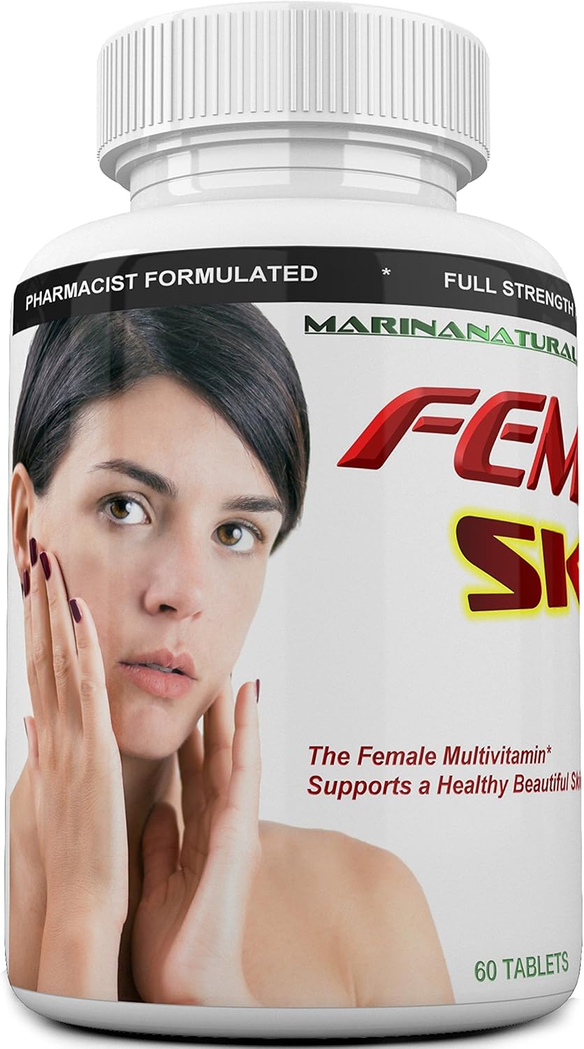MARINANATURALS FEMVIT Skin Multivitamin, MultiMinerals