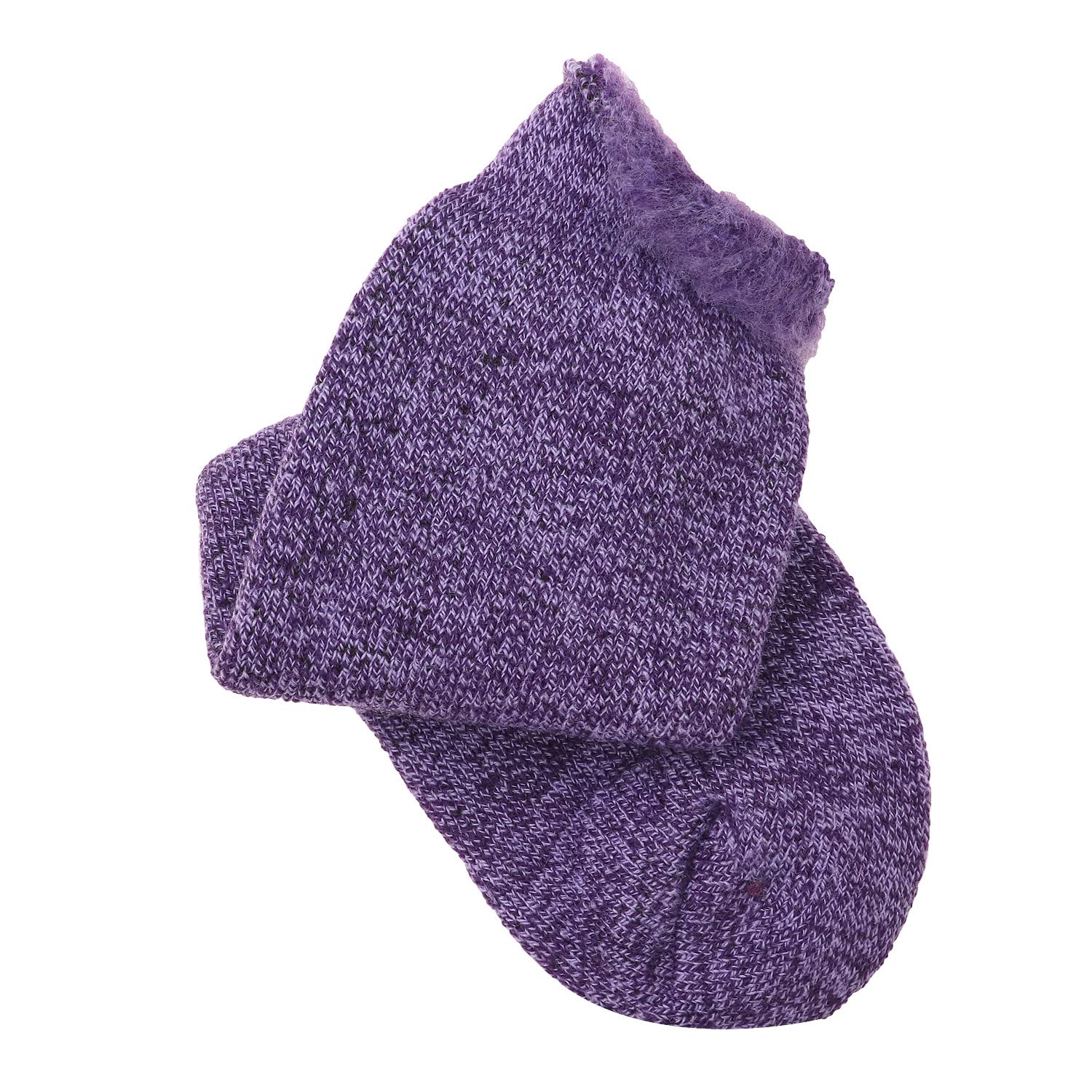 Falari Lot de 3 paires de chaussettes thermiques chauffantes pour l'hiver homme et femme, Women Assorted