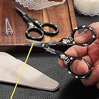 Vista 5 de Little Sharp Tijeras de coser, tijeras multiusos para costura artesanal, punto de cruz, detalle de ganchillo, corte de hilo de corte, tijeras