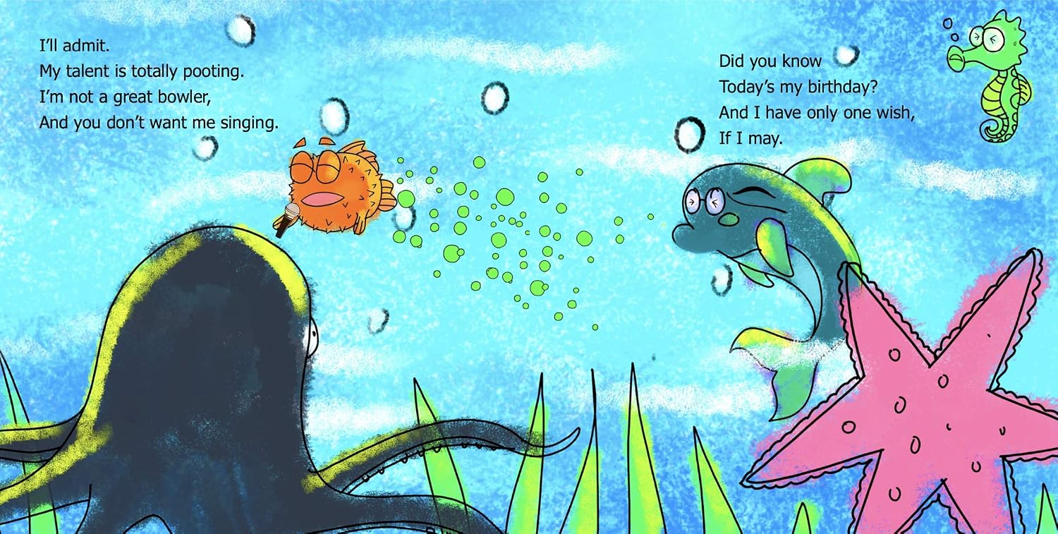Pete the Pooting Pufferfish: A Funny Story About a Fish Who Poots (Farts) (Farting Adventures)