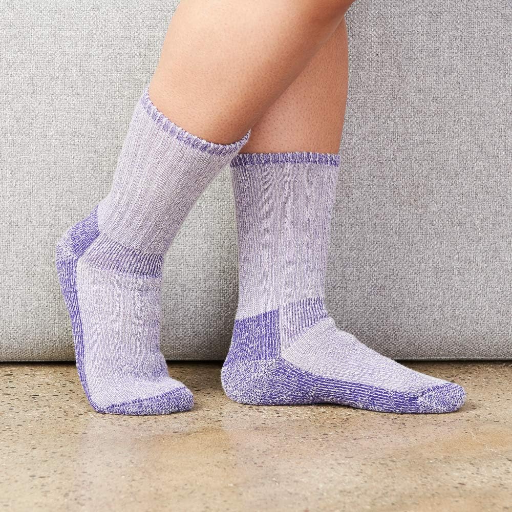 Miniatura 2 de Maggie's Organics - Calcetines de lana orgánica para excursionistas de montaña, 1 par, unisex