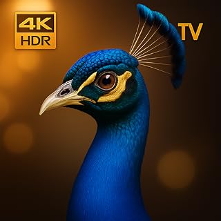 Peacock Screensaver 4K – Animated Ultra HD Nature Display, Wildlife Background, Relaxing Bird Scenes