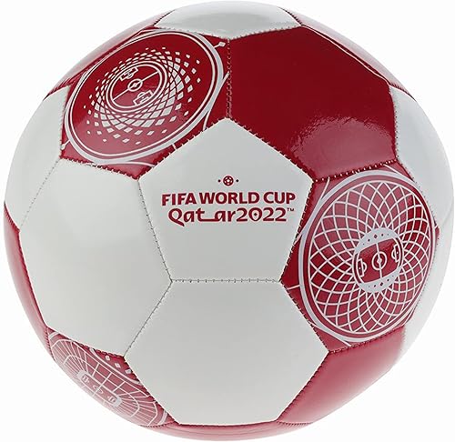 Capelli Sport FIFA World Cup Qatar 2022 Tournament Soccer Ball Souvenir Display, Officially Licensed Futbol for Youth and Adult Soccer Players