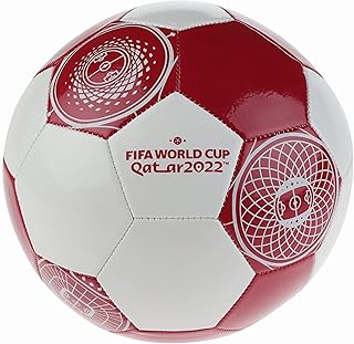 Capelli Sport FIFA World Cup Qatar 2022 Tournament Soccer Ball Souvenir Display, Officially Licensed Futbol for Youth and Adult Soccer Players