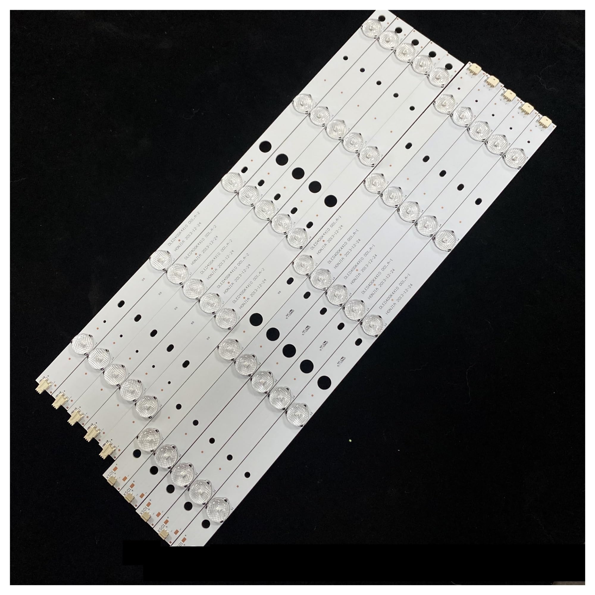 Bandes LED originales de 40 pouces, avec filtre à lentille optique, panneau TV, lampes de rétroéclairage, Total 10 perles LED, 822mm