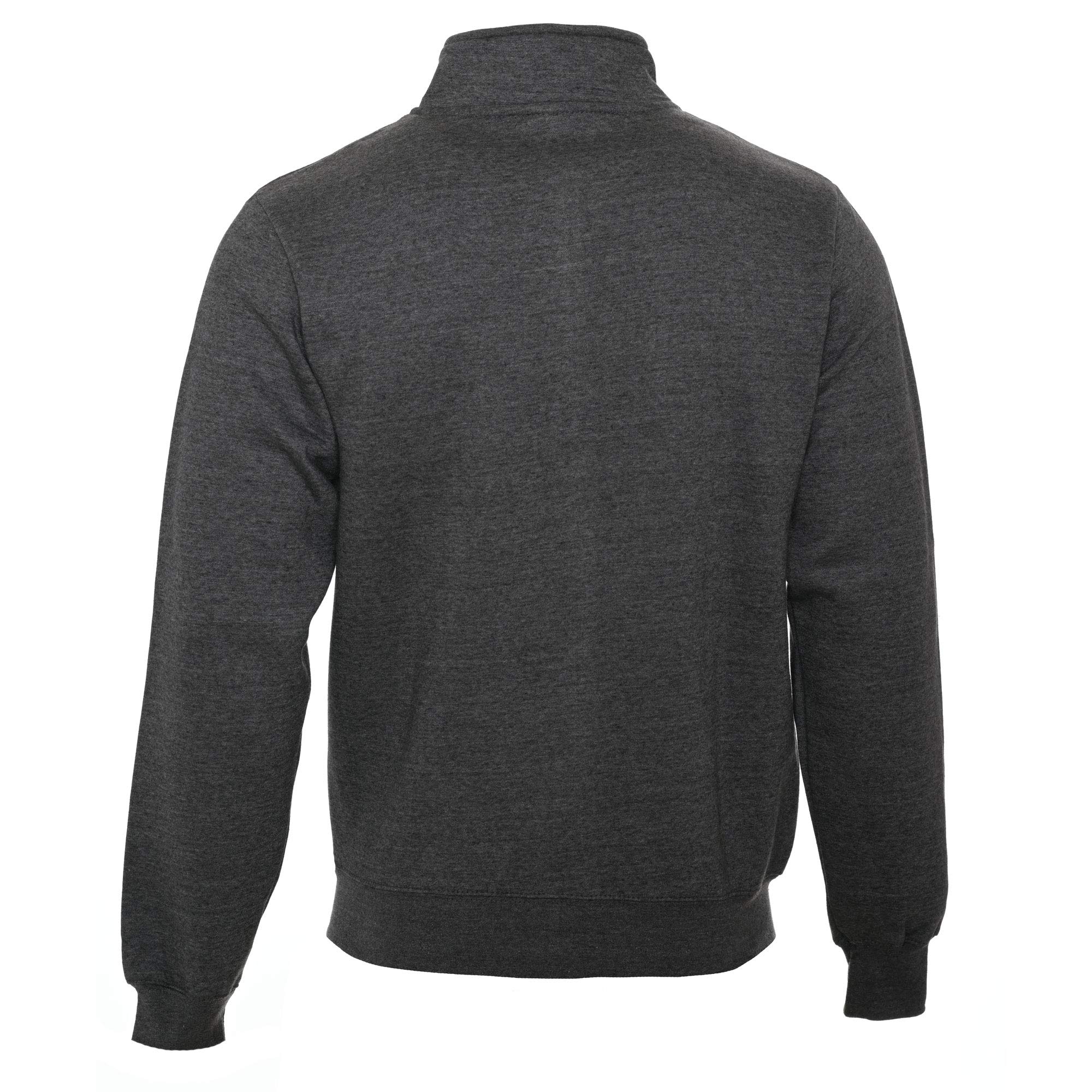 ROCK-IT Apparel I bluza męska bez kaptura, bluza męska ze stójką i zamkiem błyskawicznym [S-5XL], jakość premium z polarową stroną wewnętrzną, wiele kolorów