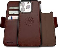 Vista 108 de Dreem Fibonacci - Funda tipo cartera para iPhone 14 Plus Funda desmontable de piel vegana 2 en 1 con soporte integrado, soporte para tarjetas
