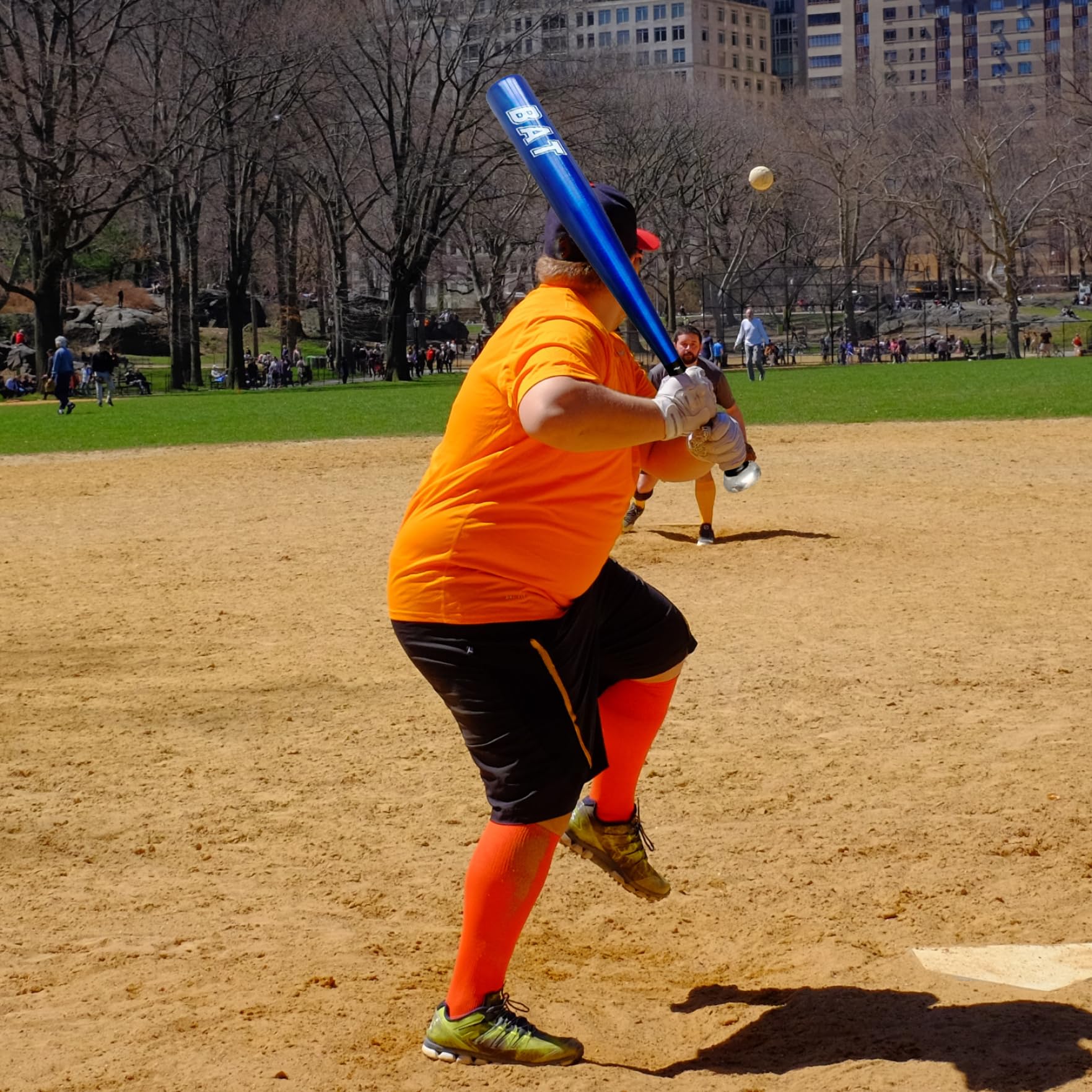 Bate de béisbol de aleación de aluminio 20 pulgadas para niños adultos entrenamiento al aire libre