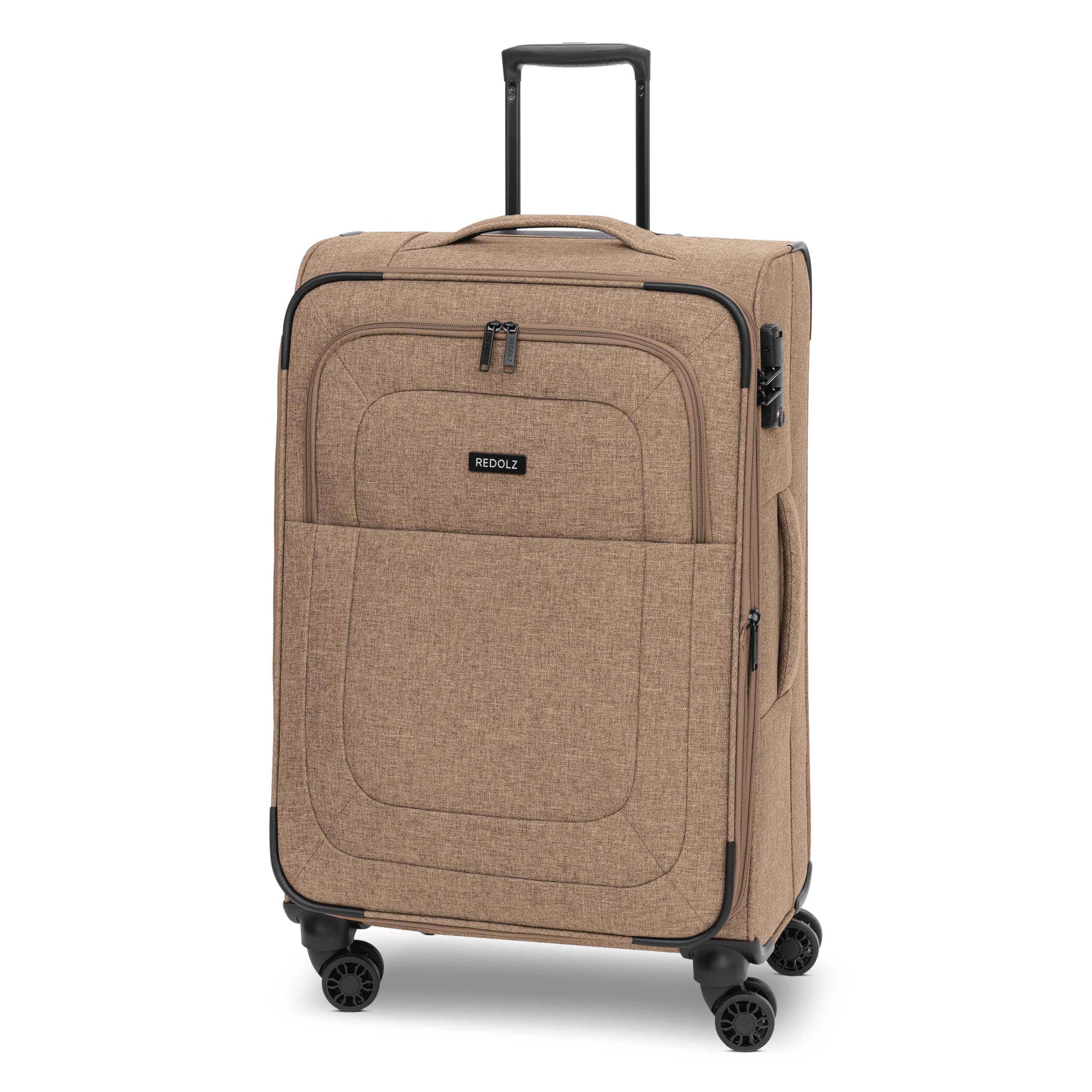 REDOLZ Essentials 12 artykułów podstawowych, kawa, M (67 cm) 4-Rad erweiterbar
