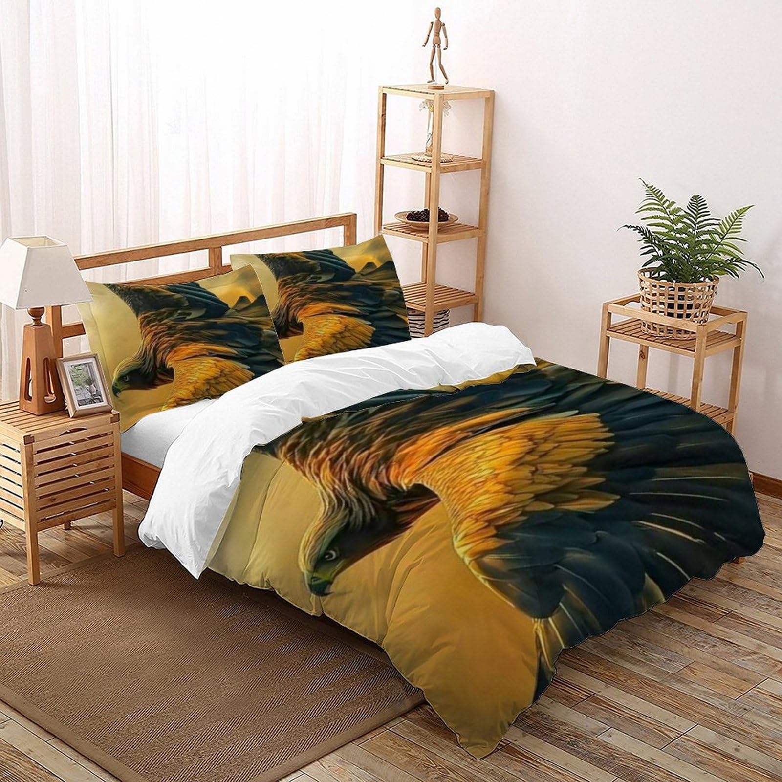 Housse de couette 200x200 animaux volants pour transformer la chambre d'un garçon aventurier