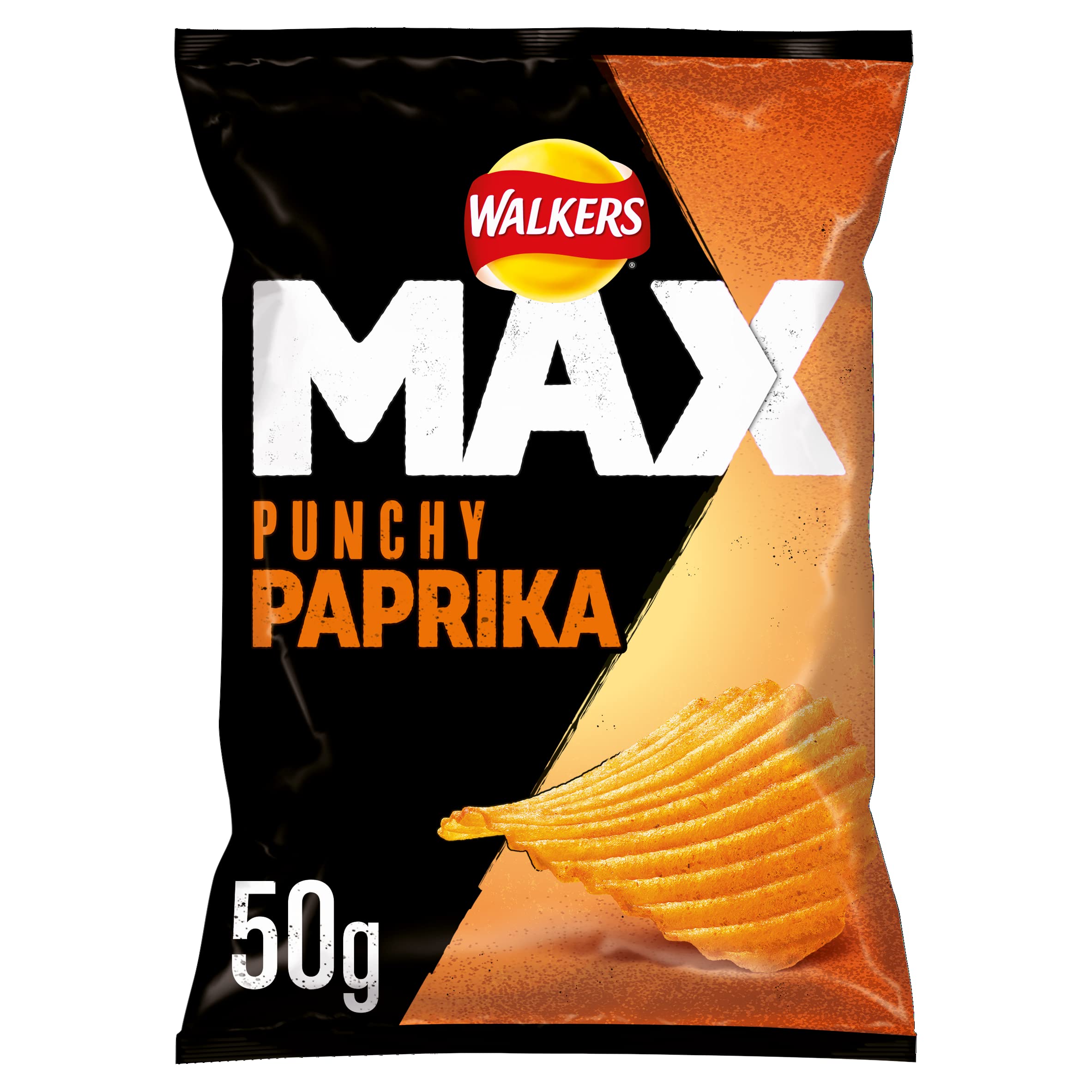 Max Punchy Paprika Crisps 50g